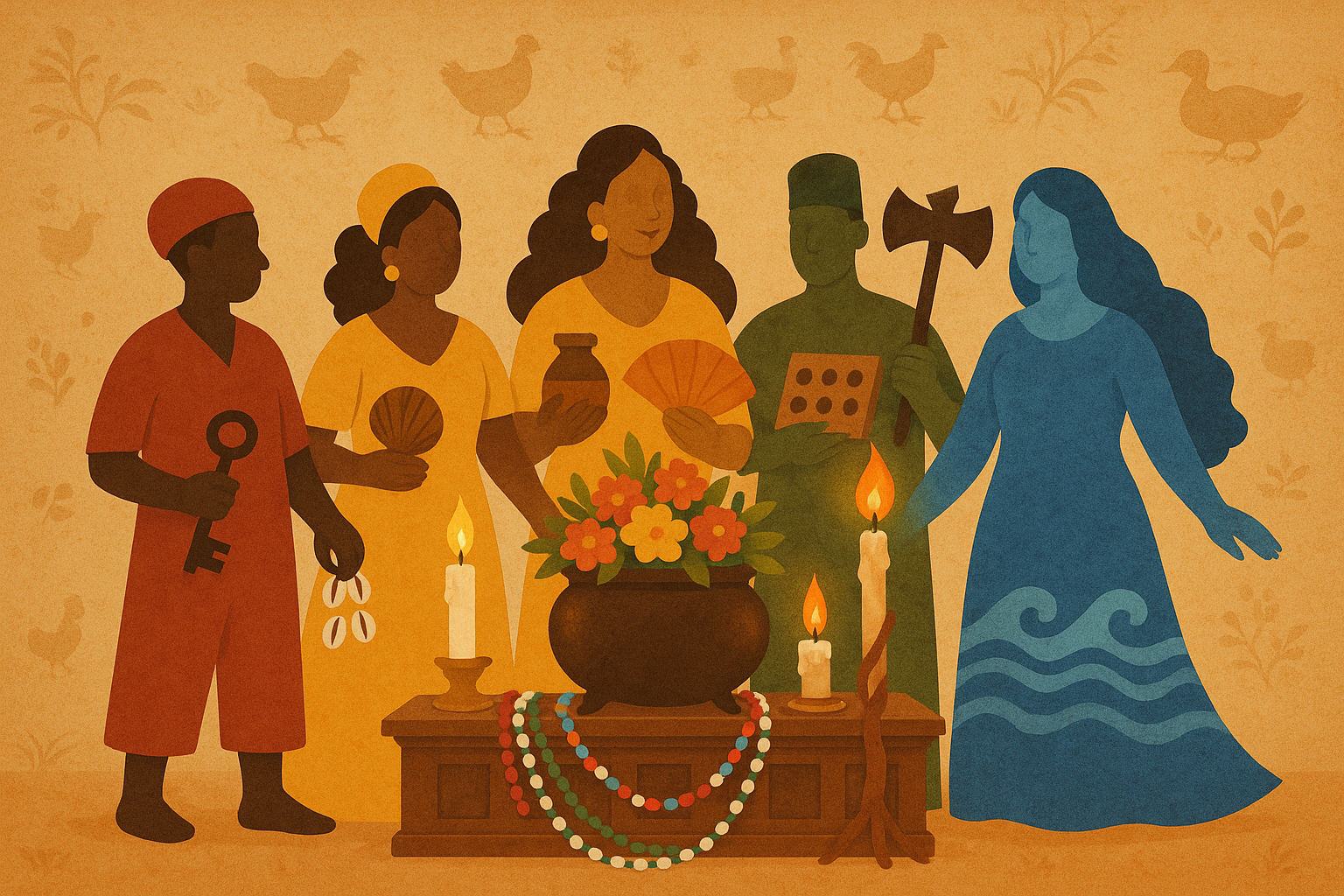 Santeria , Eshu , Oshun , Shango