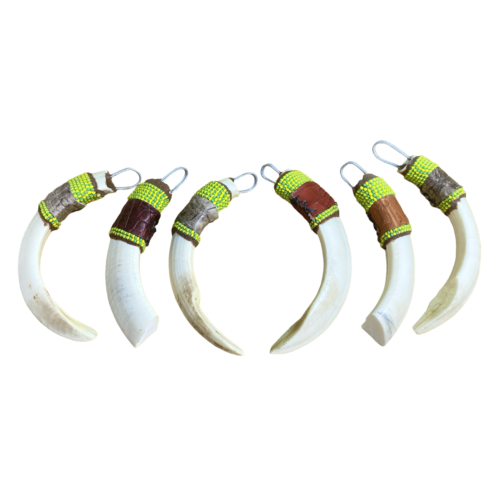 Orunmila Javelin Tooth Amulet Pendant