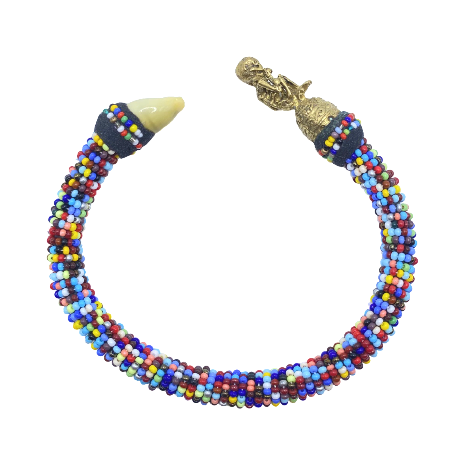 Pulsera Honrando Ancestros – Concha y Bronce (Bracelet Honoring Ancestors) - SanteriaGuide