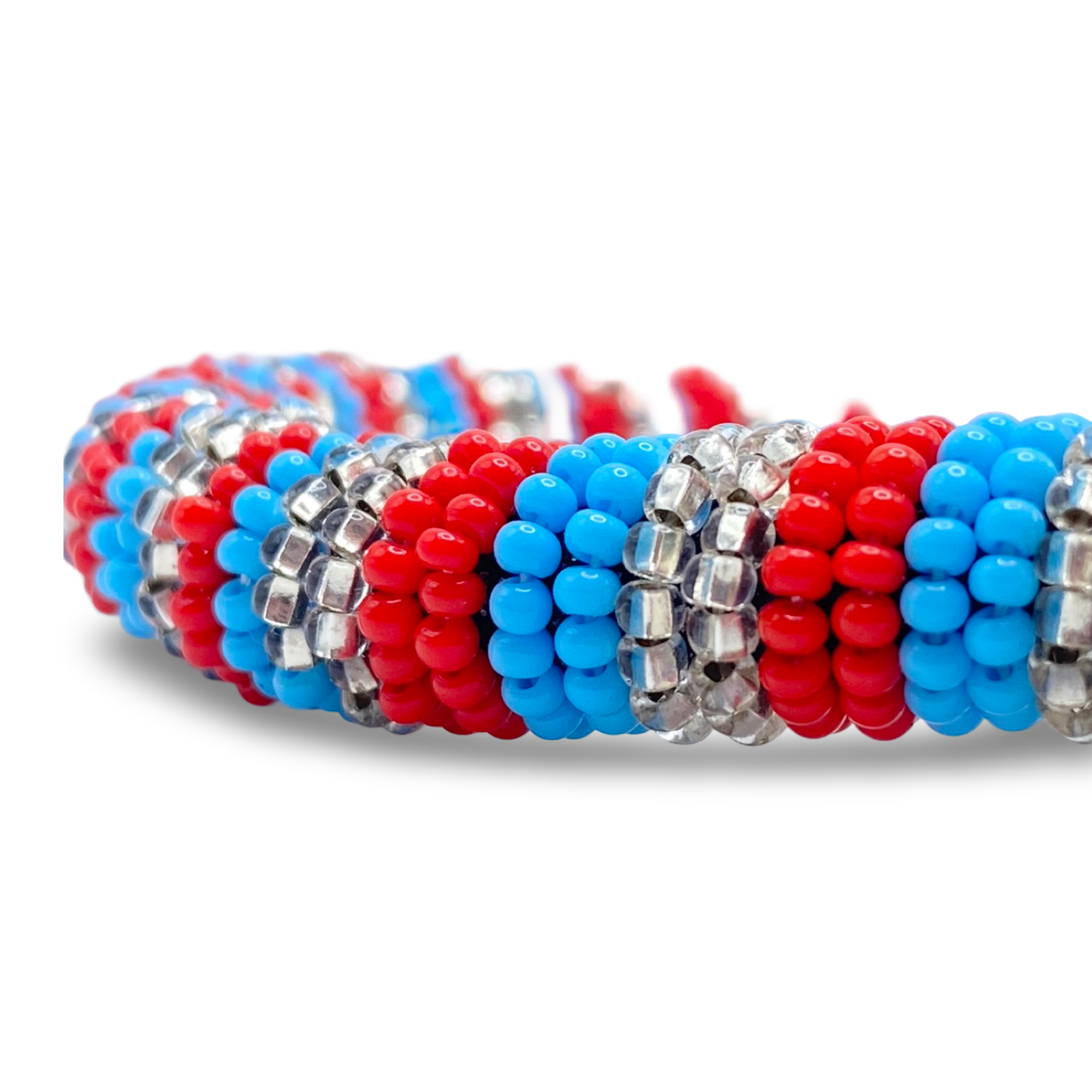 Handmade Ilde de Yemayá Ashabá Bracelet - Cowrie Shell Yoruba Santeria Orisha - SanteriaGuide