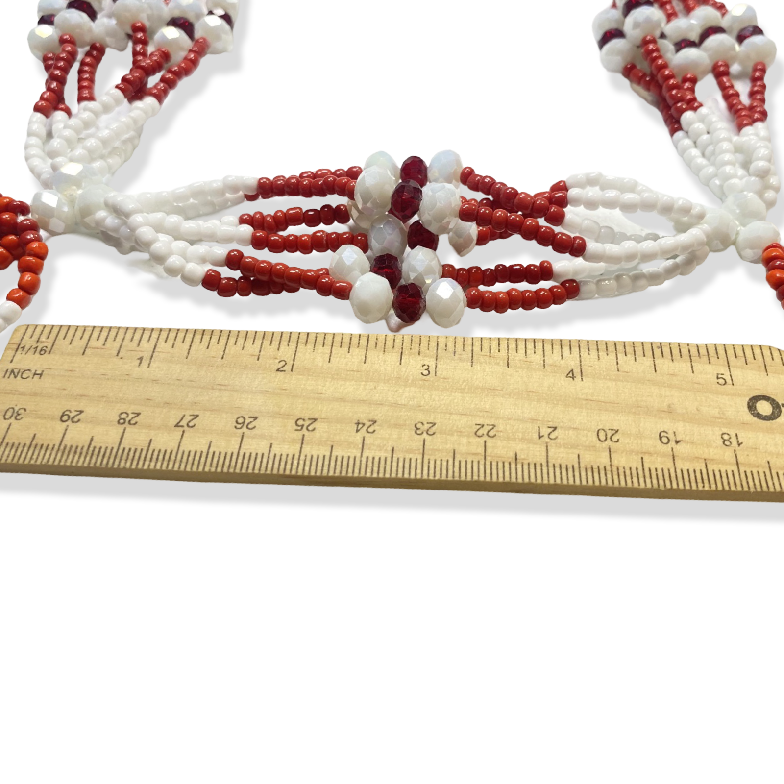 Mazo de Shango - Red & White Yoruba Santeria Orisha - SanteriaGuide