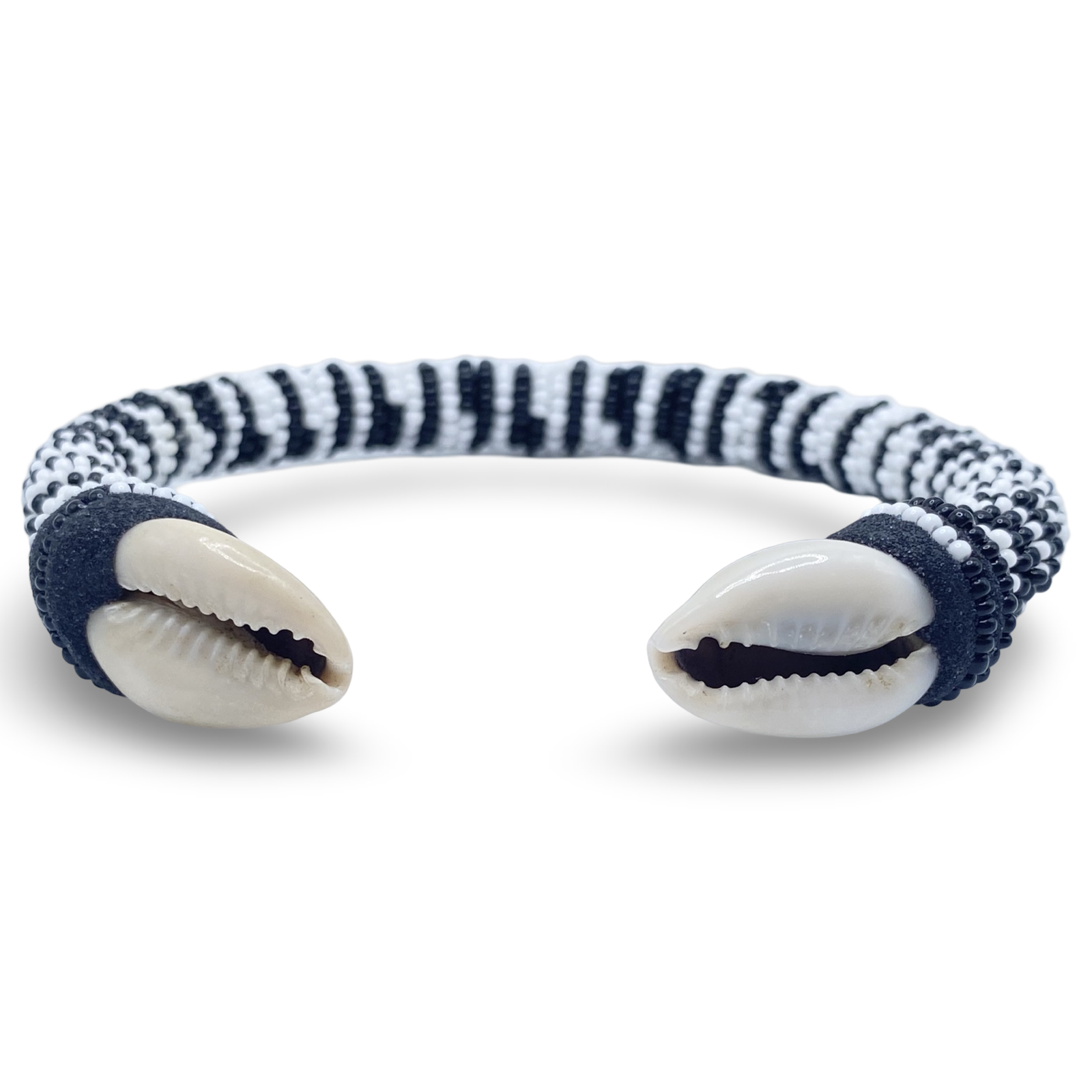 Handmade Ilde de Eshu Afra Bracelet - Cowrie Shell Yoruba Santeria Orisha - SanteriaGuide