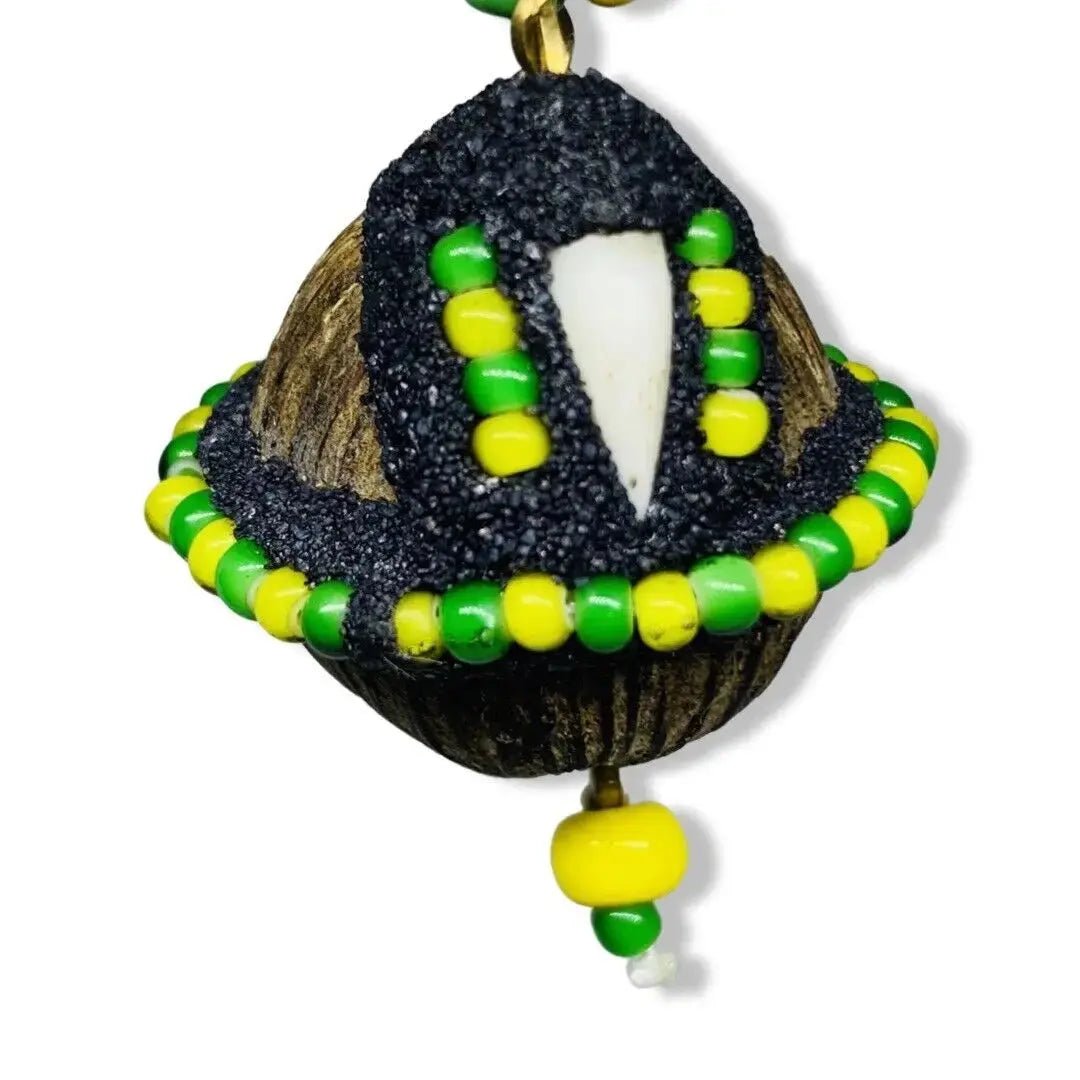 Ikin De 4 Ojos Eleke: Honrando Orunmila Orula Ifa (Beaded Necklace for Orunmila) - SanteriaGuide