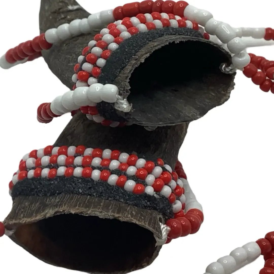 Eleke de Shango con Taro –(Mpaka Necklace) - SanteriaGuide