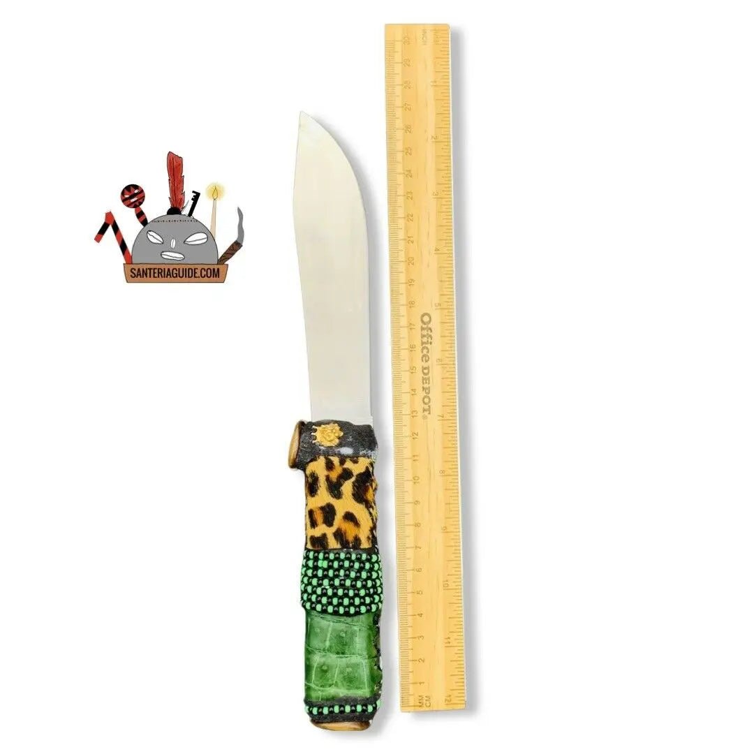 Pinaldo Cuchillo de Ogún – Artesanía Artística (Ogún Knife – Artistic Craftsmanship) - SanteriaGuide