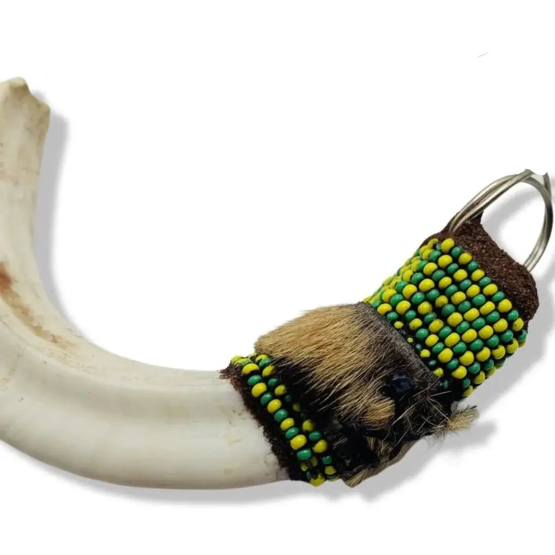 Handmade Orunmila Javelin Tusk Pendant - Ivory Yoruba Santeria Orisha Amulet - SanteriaGuide