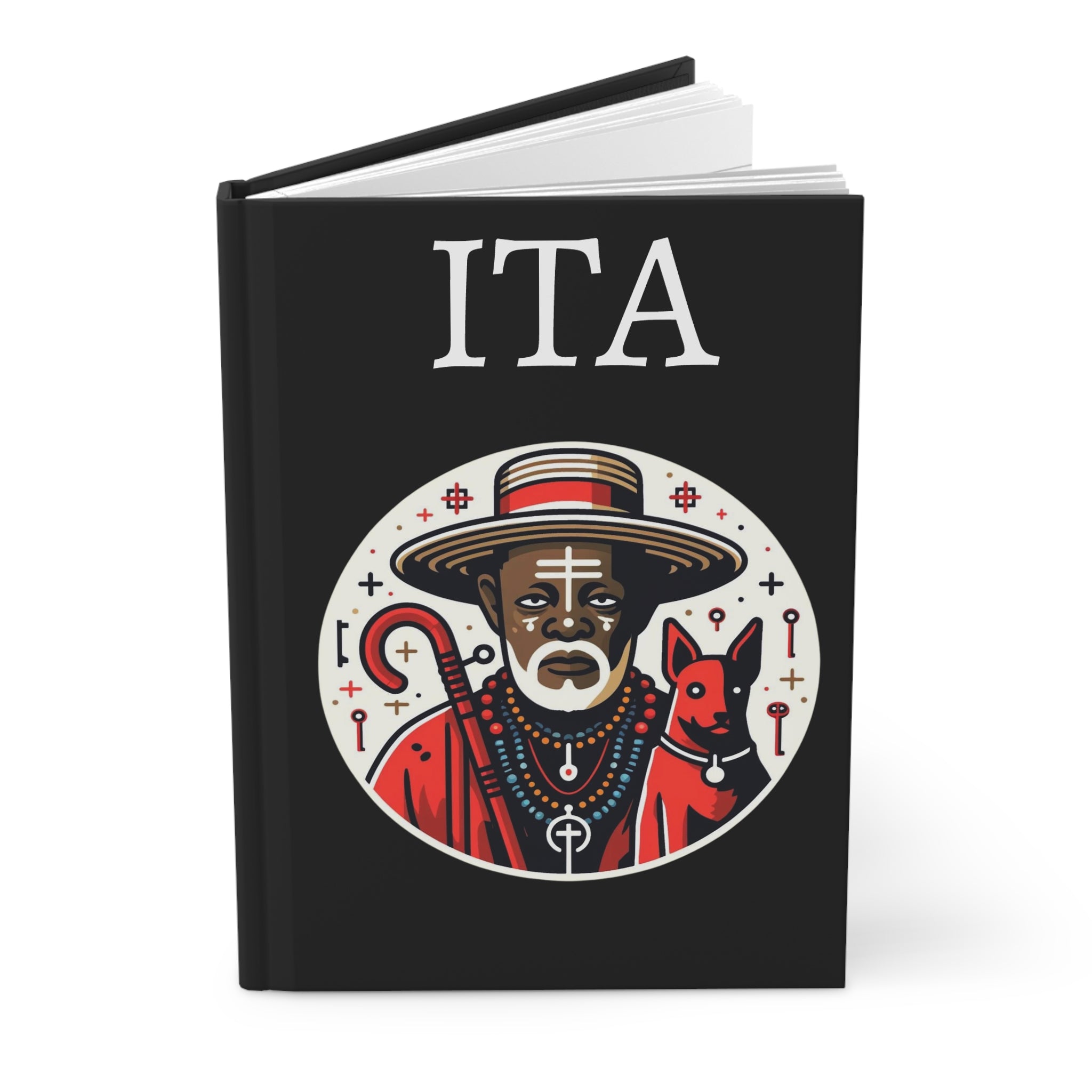Elegua Hardcover Journal: Matte Finish ITA for Spiritual Reflection