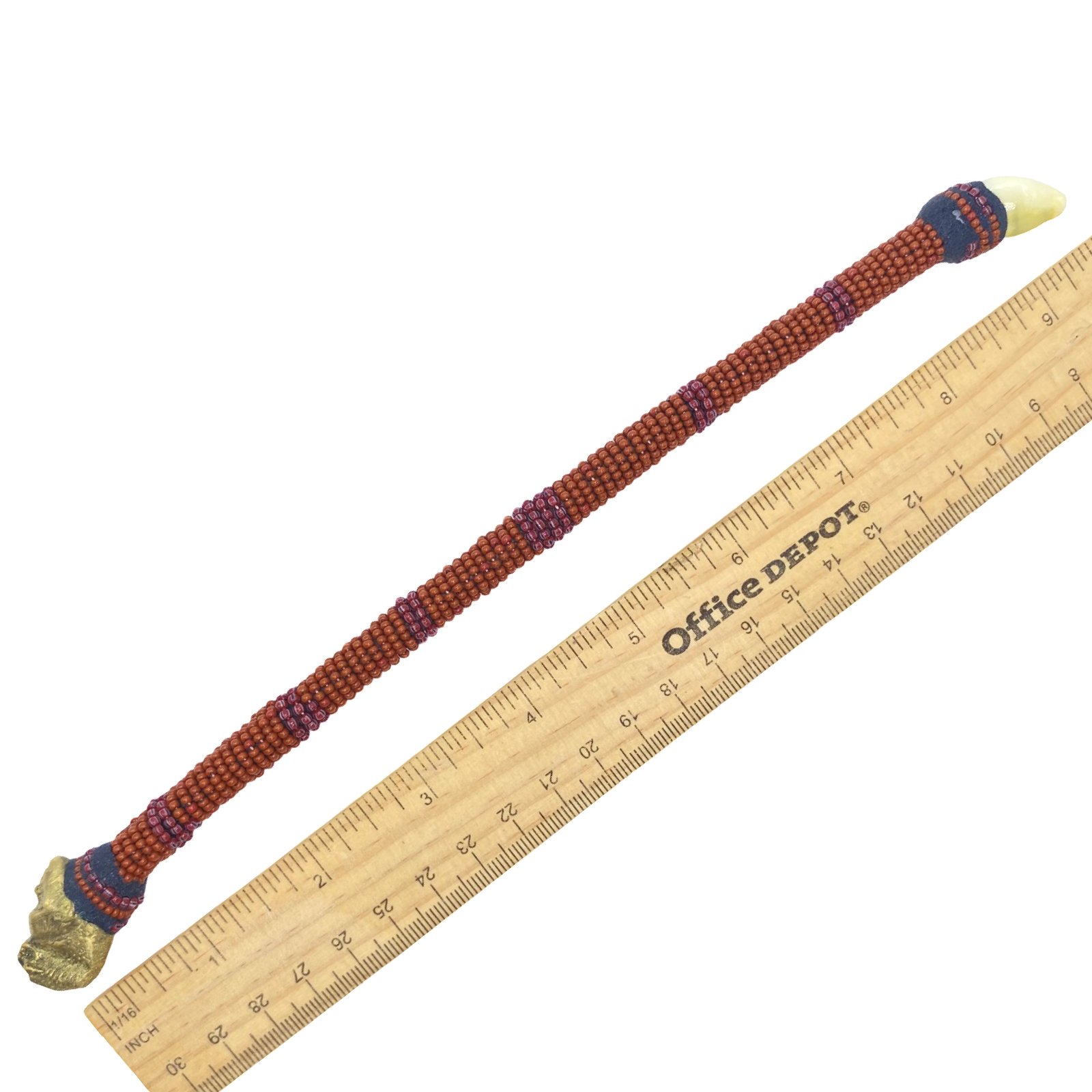 Handmade Ilde de Oyá Bracelet - Cowrie Shell & Bronze Yoruba Santeria Orisha - SanteriaGuide