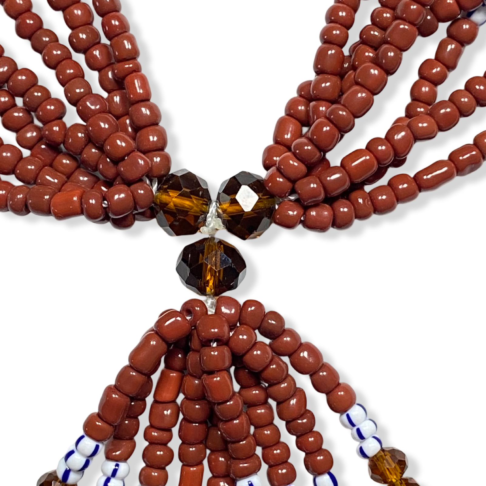 Mazo de Babalú Ayé – En Cristal (Babalú Ayé Crystal Mazo for Sopera) - SanteriaGuide