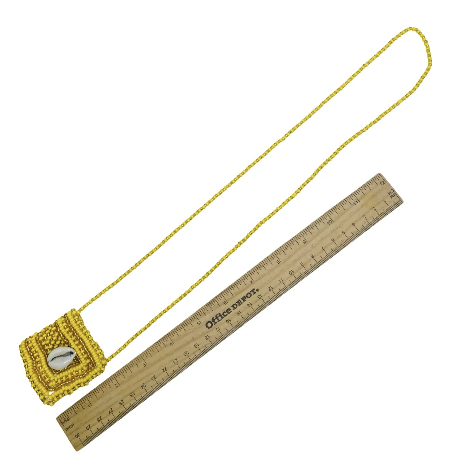 Handmade Eleke de Oshún with Macuto – Santería Necklace - SanteriaGuide