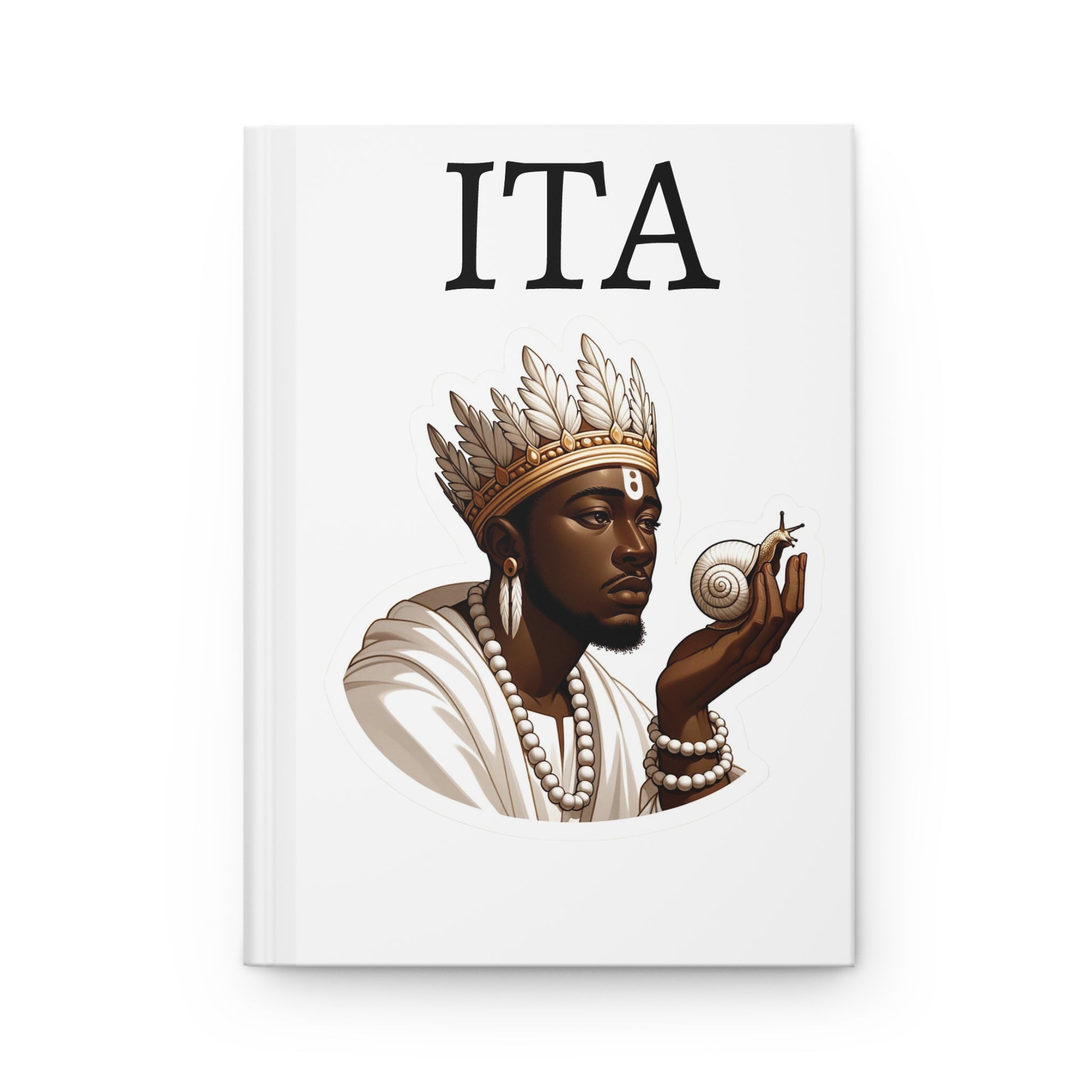 Obatala Snail Hardcover Journal: Matte Finish ITA for Spiritual Reflection