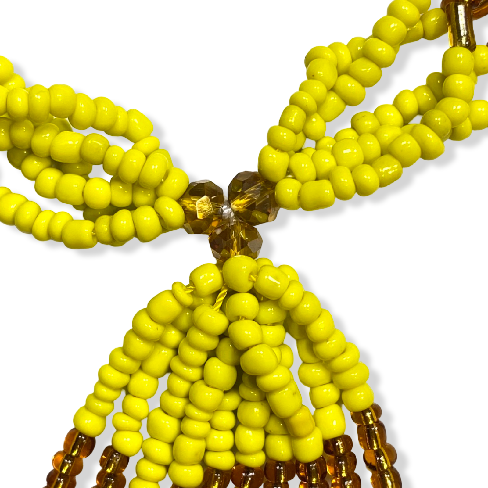 Handmade Mazo de Oshún Ibu Añá - Crystal for Sopera | Yoruba Santería Orisha - SanteriaGuide