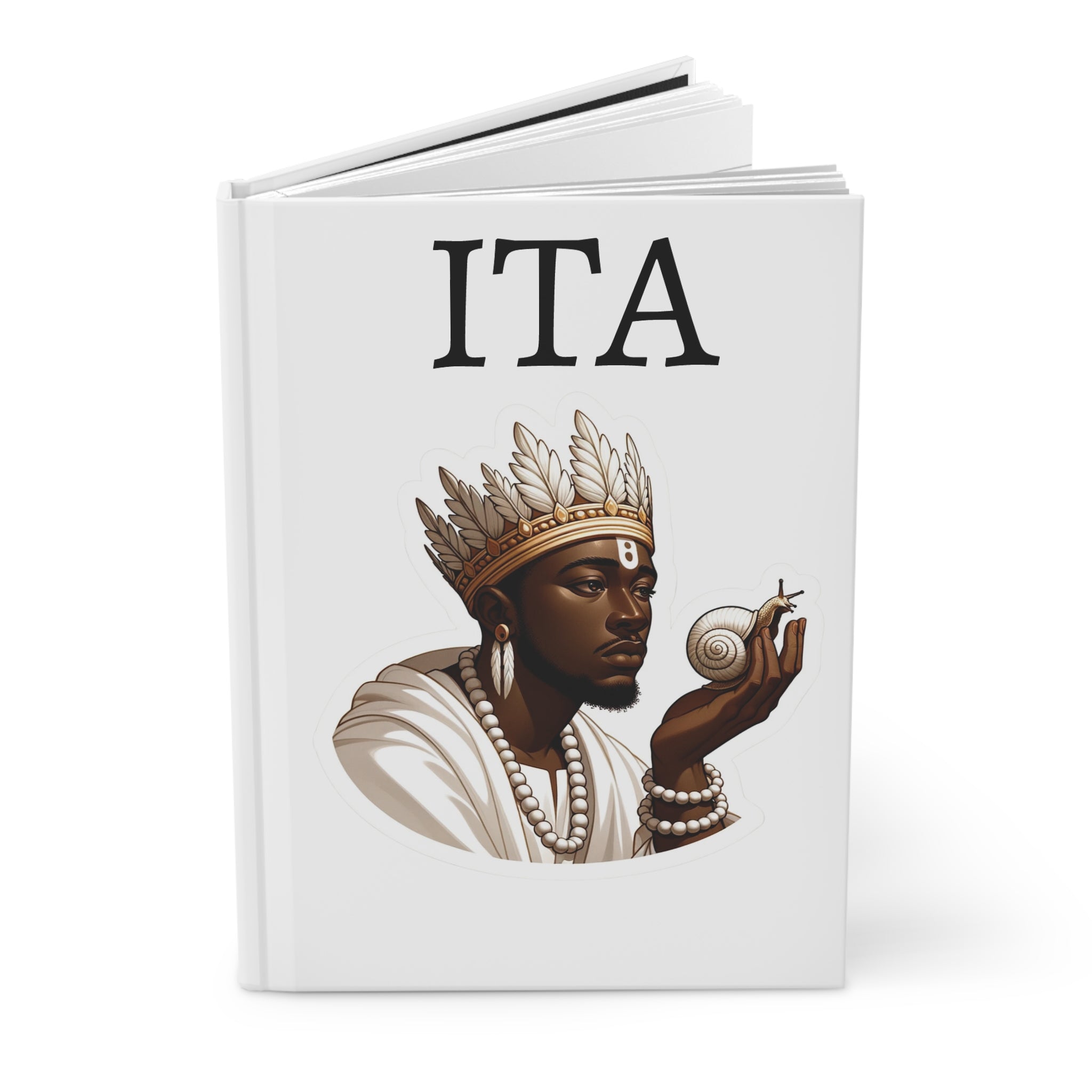 Obatala Snail Hardcover Journal: Matte Finish ITA for Spiritual Reflection