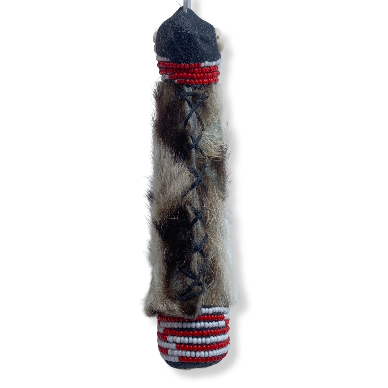 Pinaldo Cuchillo para Shango – De Piel, Diseño 2 (Knife with Leather for Shango – Design 2) - SanteriaGuide