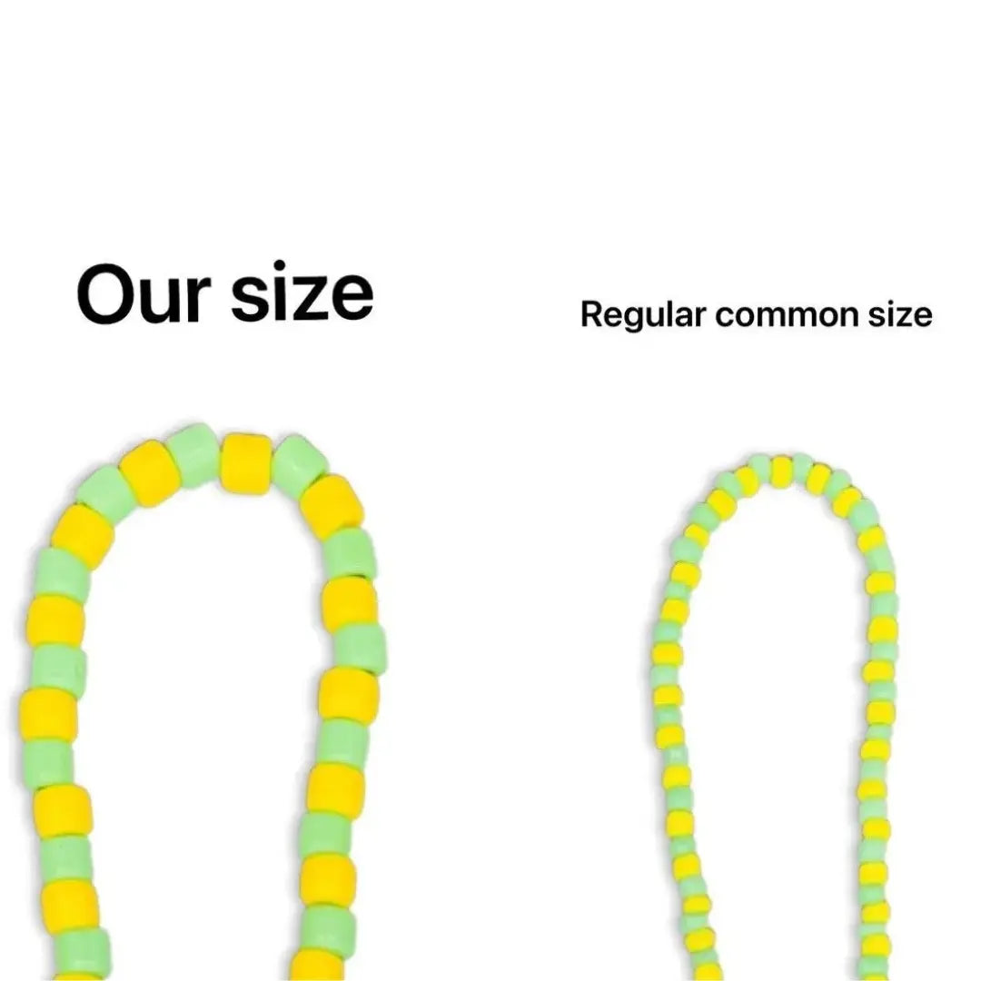 Eleke e Ilde de Ifá – Cuentas Grandes de Vidrio (Ifá Necklace and Bracelet with Large Glass Beads) - SanteriaGuide