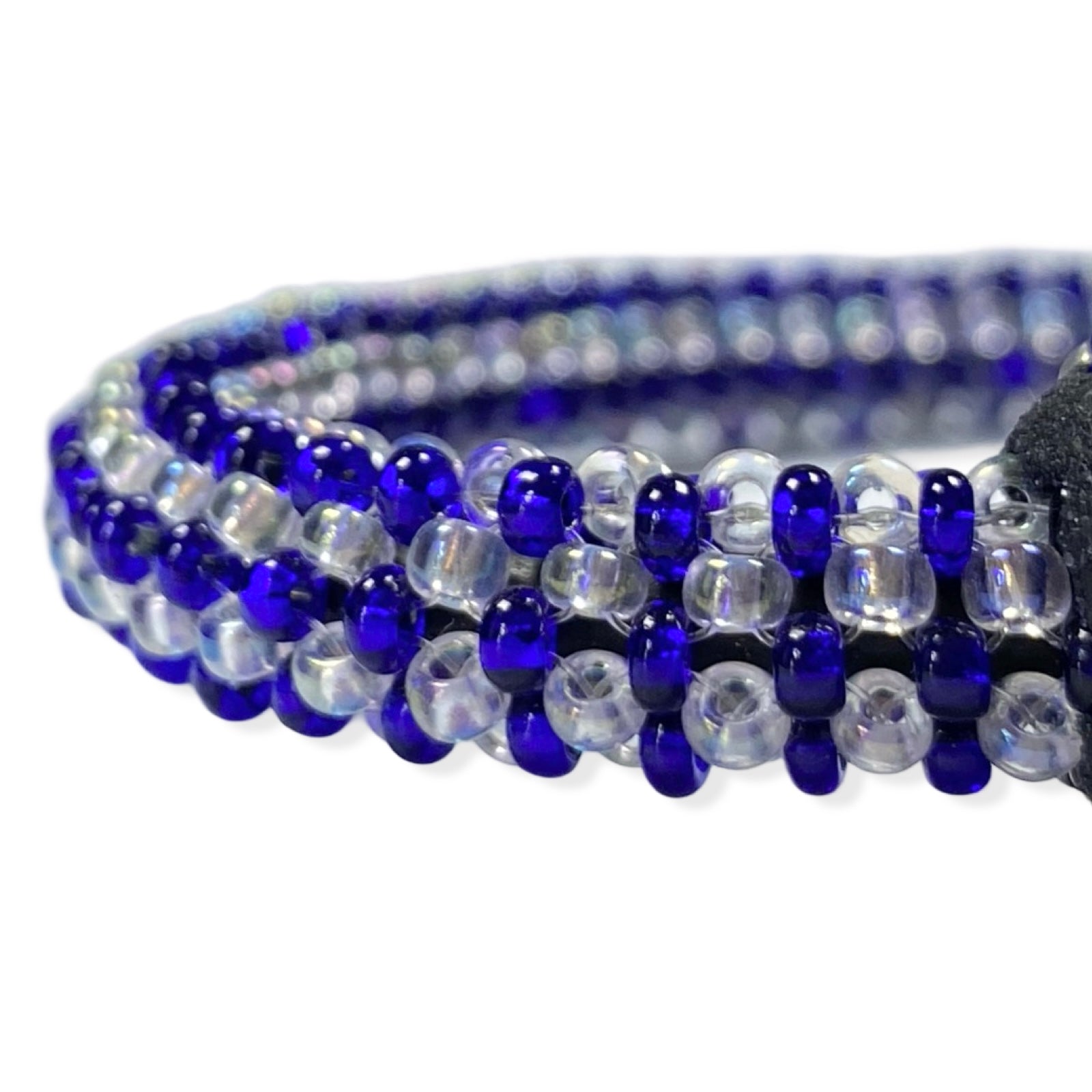 Handmade Ilde de Yemayá Yemoja Bracelet - Cowrie Shell & Bronze Yoruba Santeria Orisha - SanteriaGuide