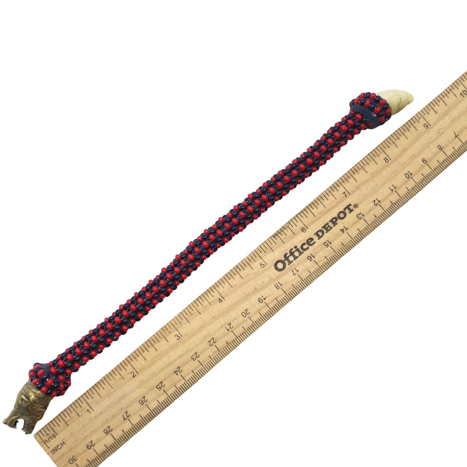 Handmade Ilde de Eleguá Laroyé Eshu Bracelet - Cowrie Shells & Bronze Yoruba Santeria Orisha - SanteriaGuide