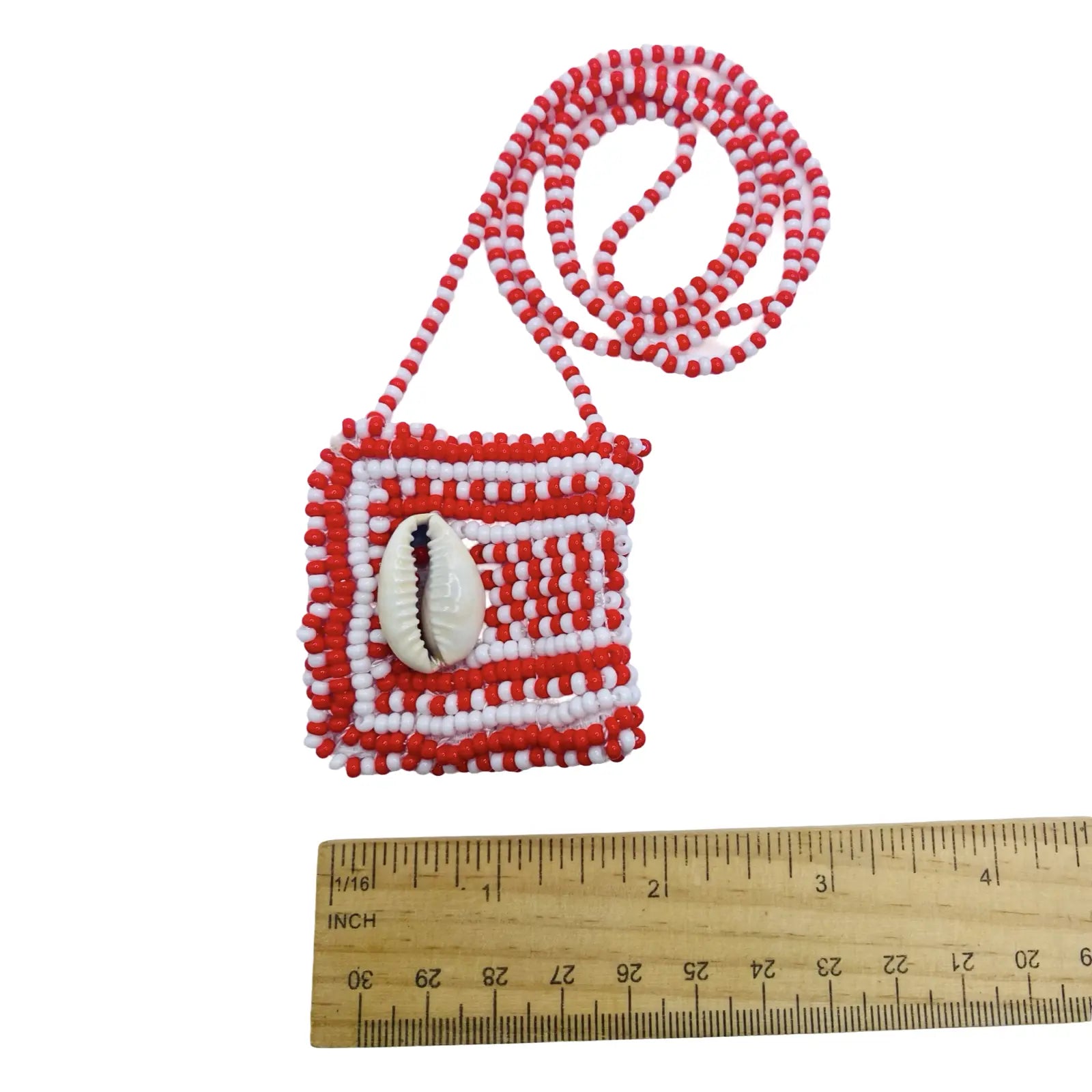 Handmade Eleke de Shangó with Macuto – Santería Necklace - SanteriaGuide