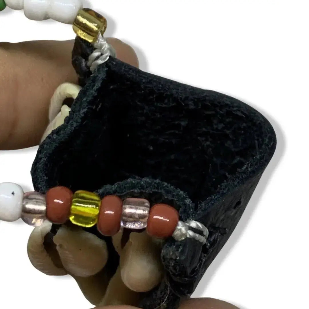 Handmade Eleke de Osain Gurufinda with Macuto – Santería Necklace - SanteriaGuide