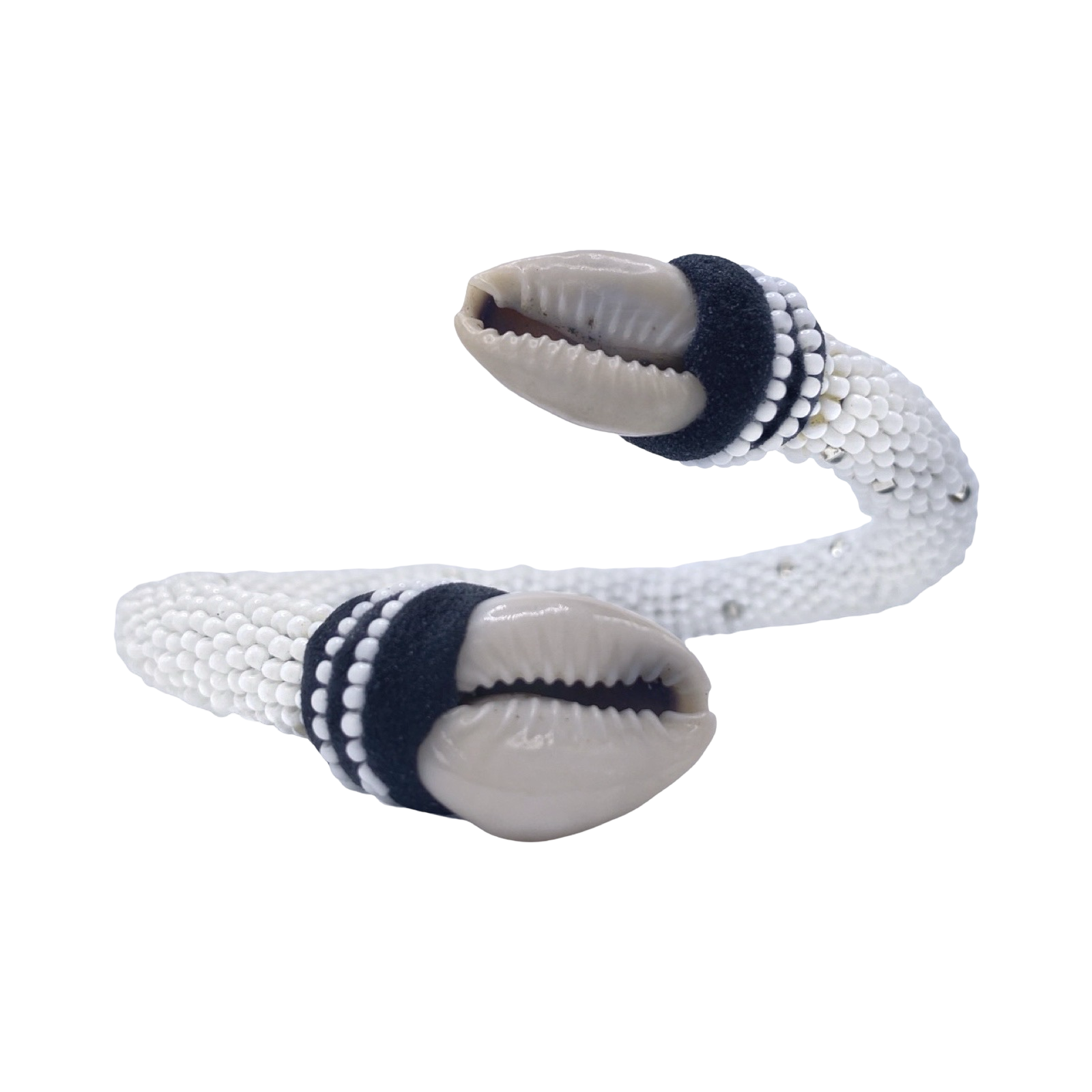 Handmade Ilde de Obatalá Bracelet - Cowrie Shell Yoruba Santeria Orisha - SanteriaGuide