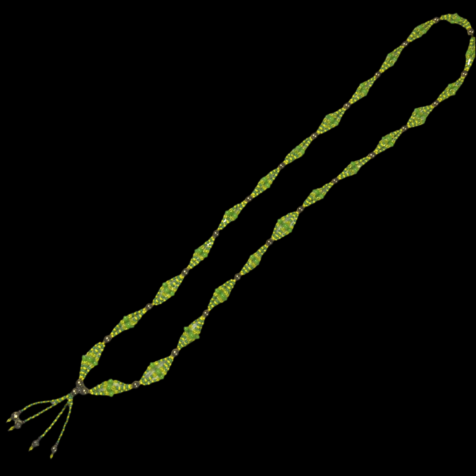 Orula Gala Necklace – Handmade with Sacred Beads