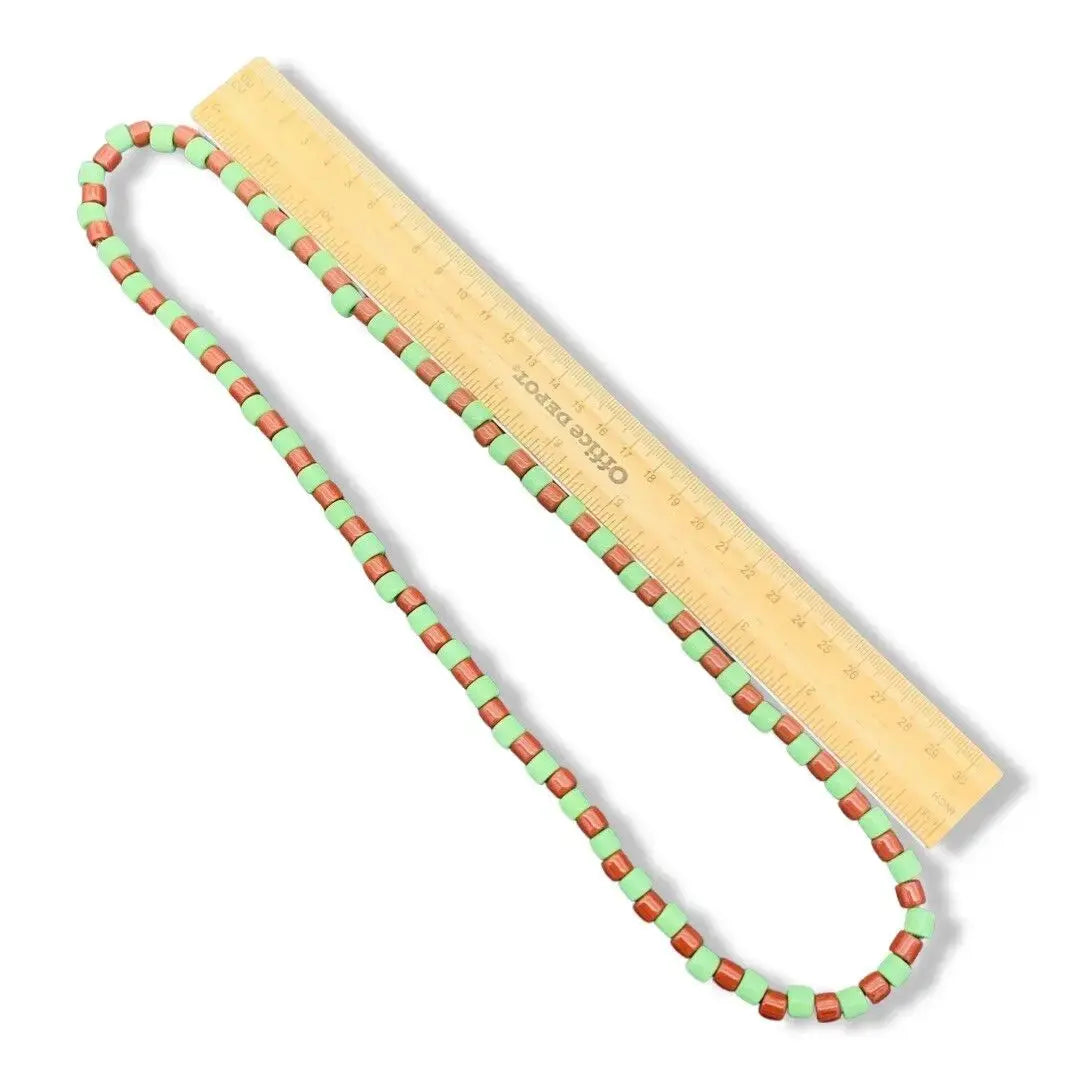 Eleke e Ilde de Ifá – Cuentas Grandes de Vidrio (Ifá Necklace and Bracelet with Large Glass Beads) - SanteriaGuide