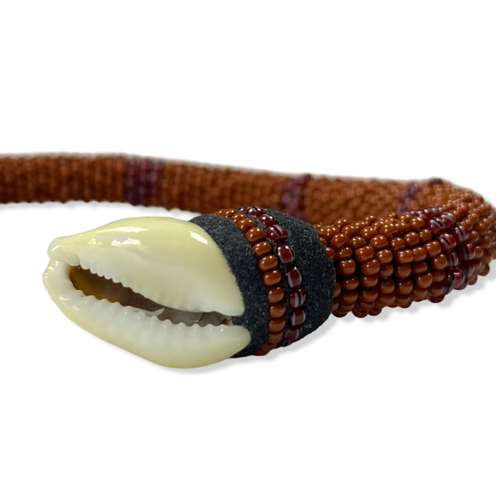 Handmade Ilde de Oyá Bracelet - Cowrie Shell & Bronze Yoruba Santeria Orisha - SanteriaGuide