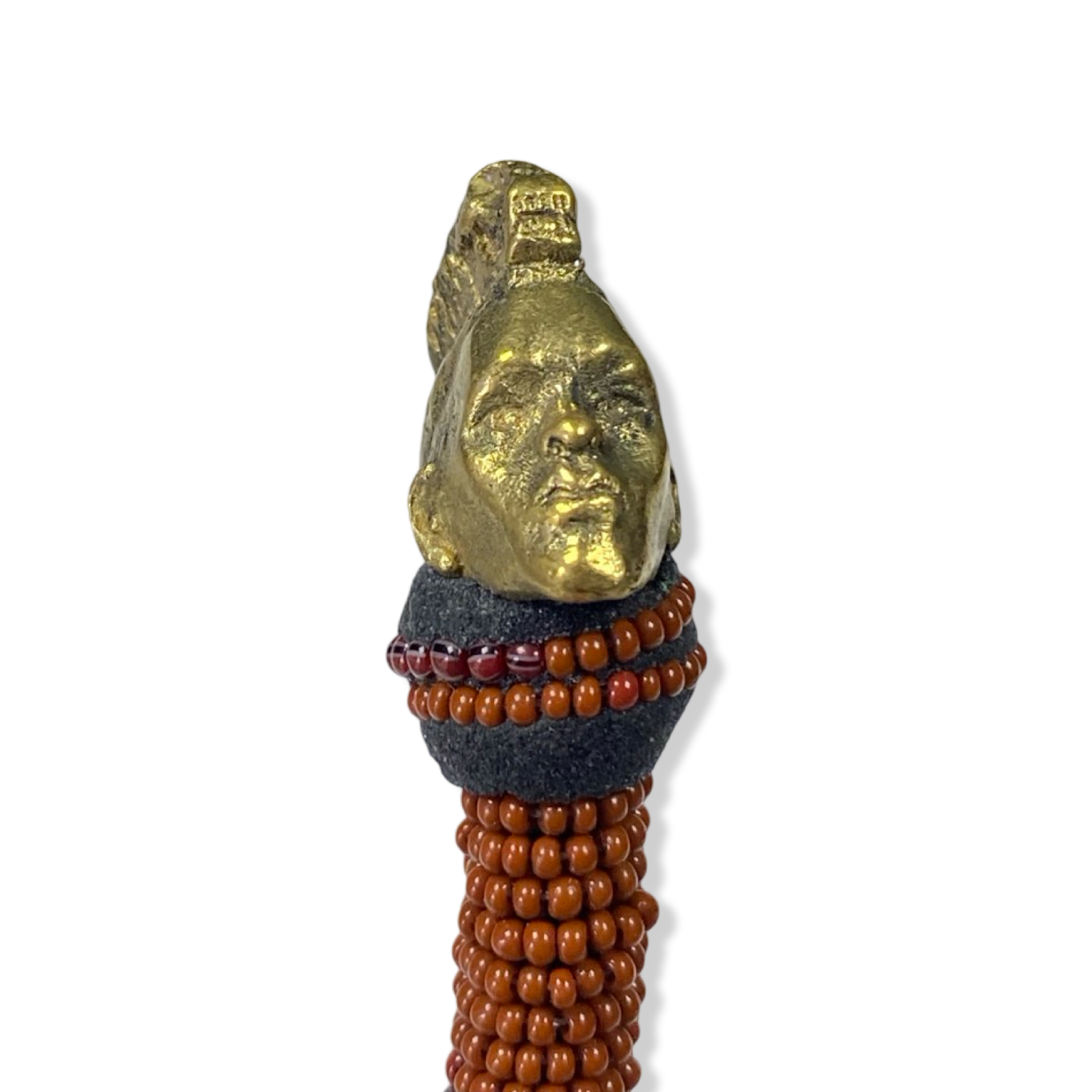 Handmade Ilde de Oyá Bracelet - Cowrie Shell & Bronze Yoruba Santeria Orisha - SanteriaGuide