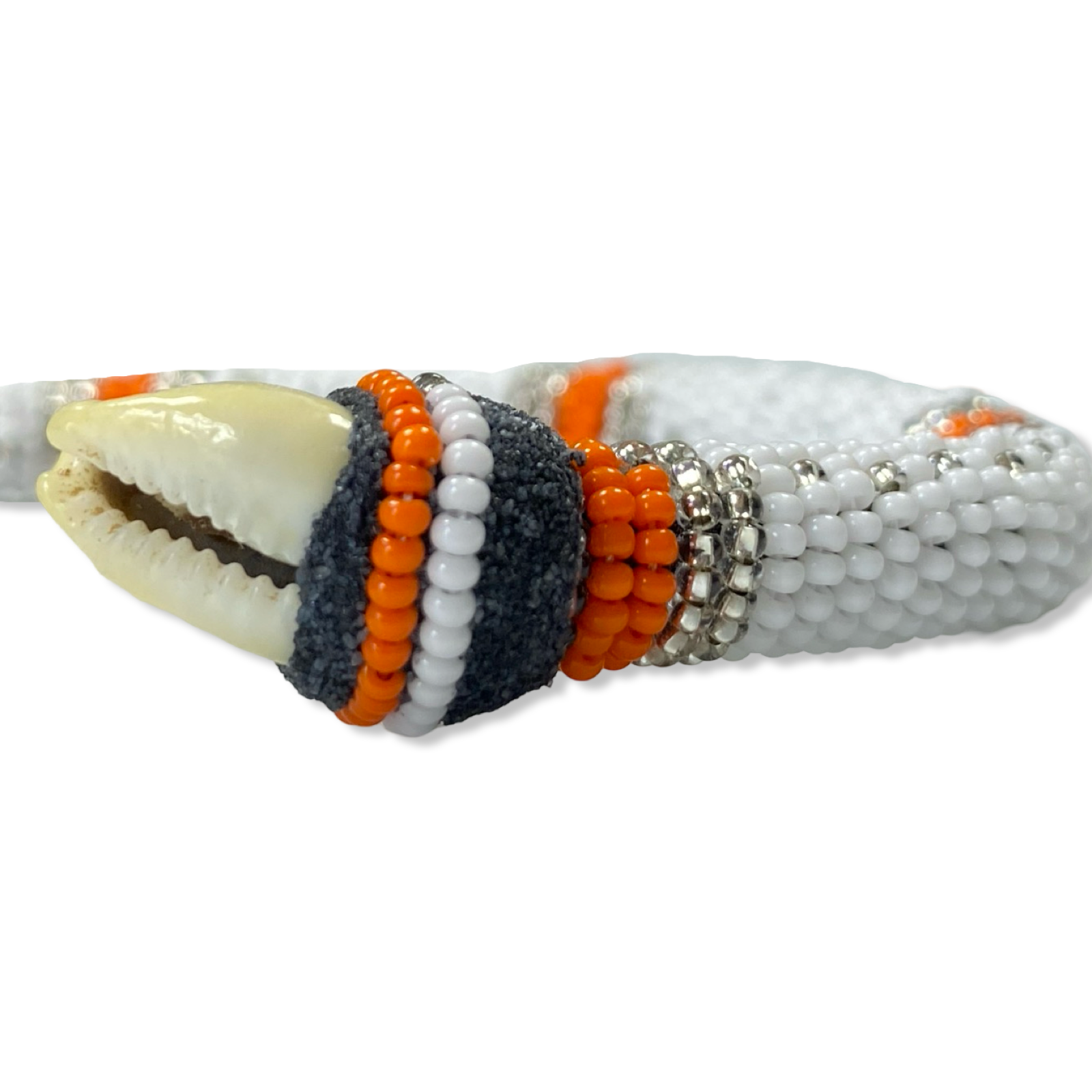 Handmade Ilde de Obatalá Oshagriña Bracelet - Cowrie Shell Yoruba Santeria Orisha - SanteriaGuide