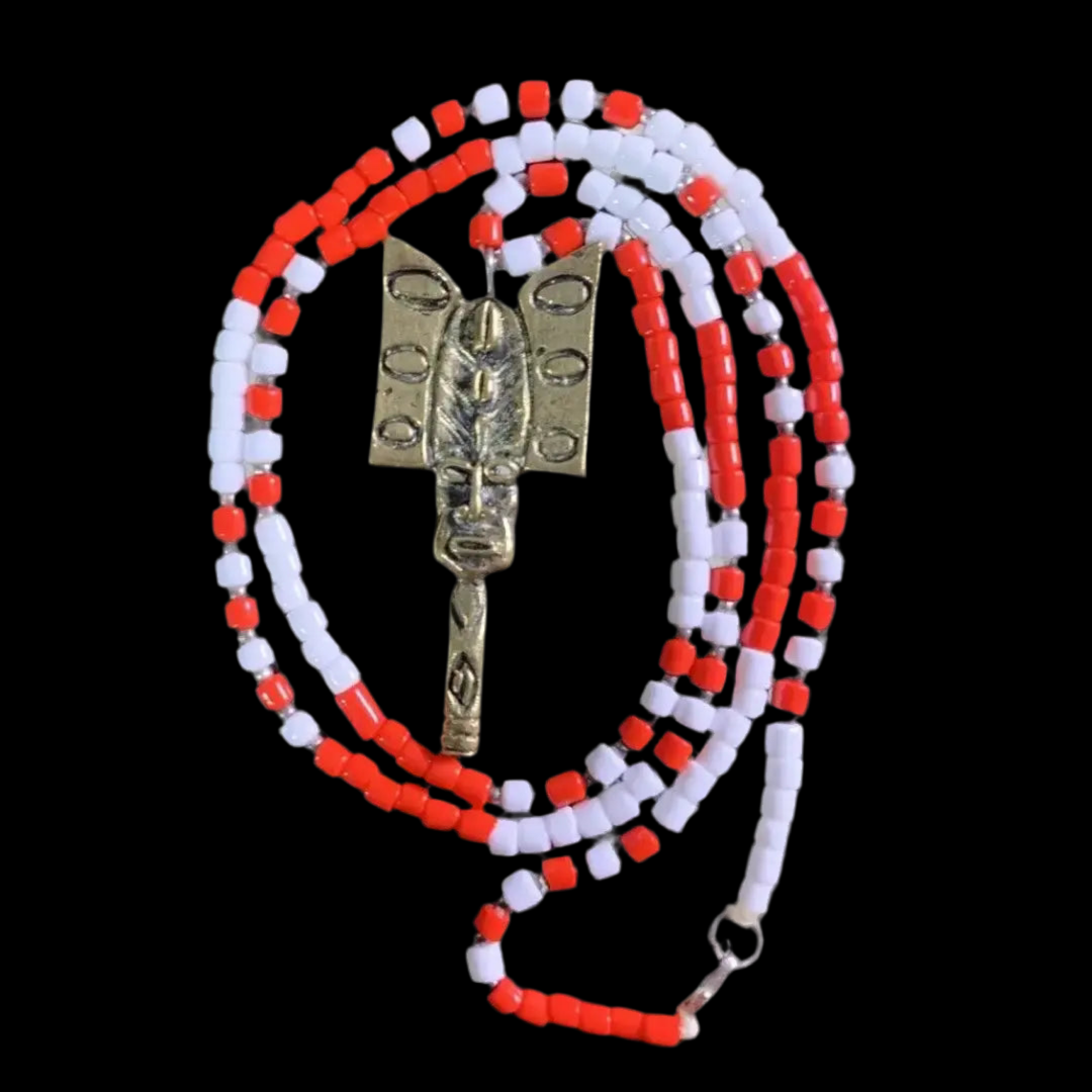 Shango Eleke Necklace – Bronze Pendant