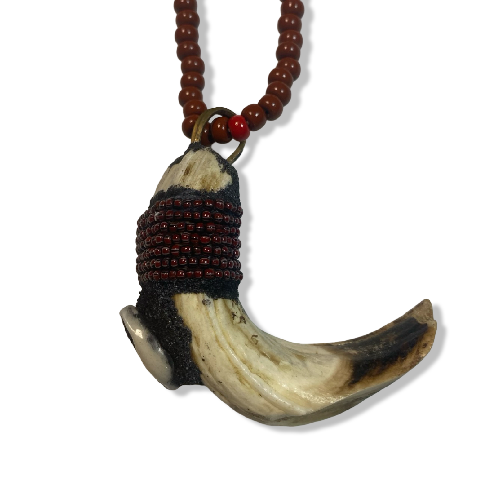 Eleke de Oya con Diente – Panteón Yoruba (Oya Necklace with Tooth) - SanteriaGuide