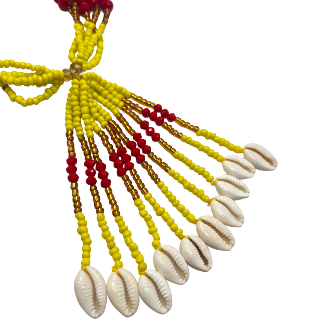 Mazo de Oshún Ibu Añá – En Cristal para Sopera (Oshún Ibu Añá Mazo – Cristal para Sopera)