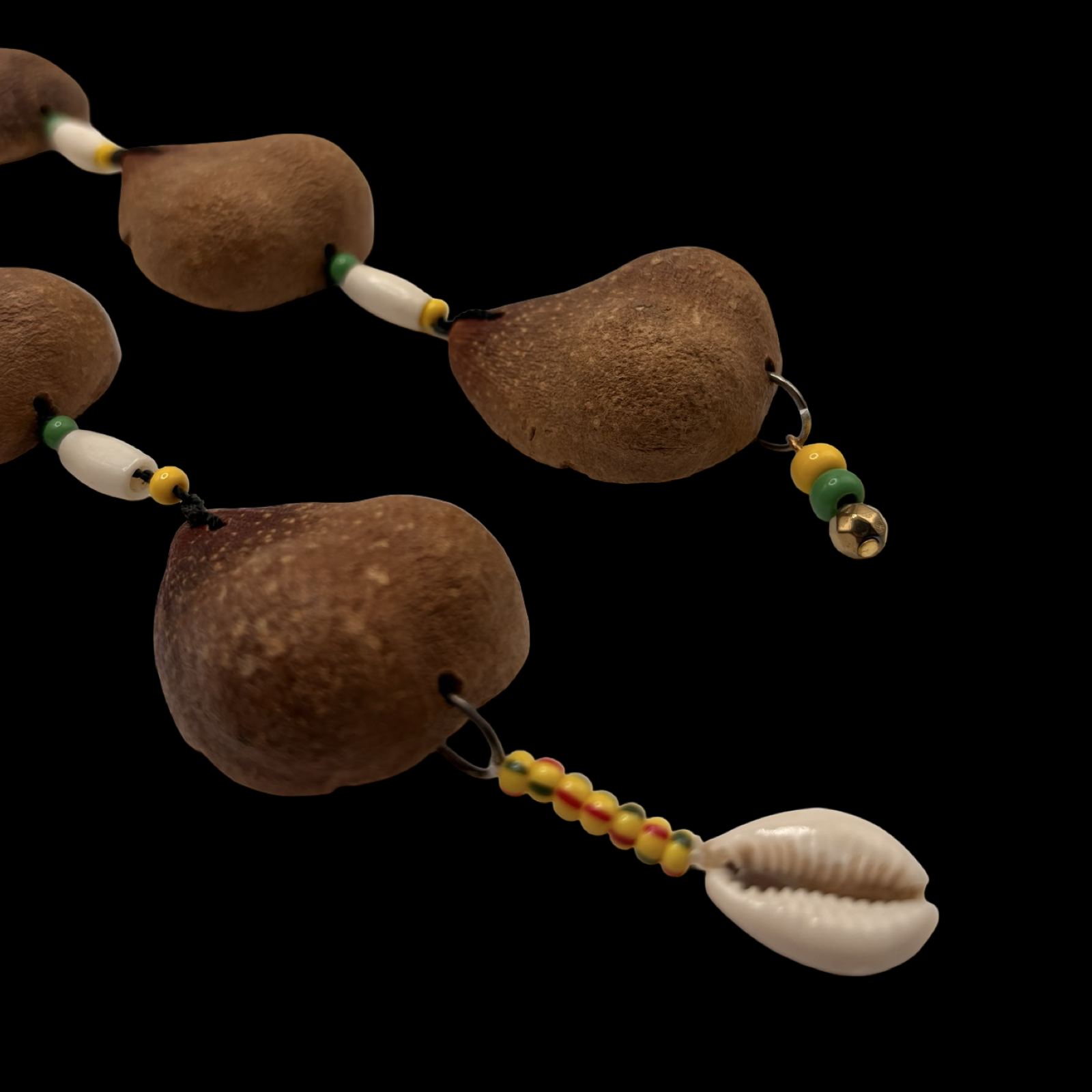 Ekueles de Ifá con cuentas Africanas (opele) (Divination Beads of Ifá Orunmila Orula)