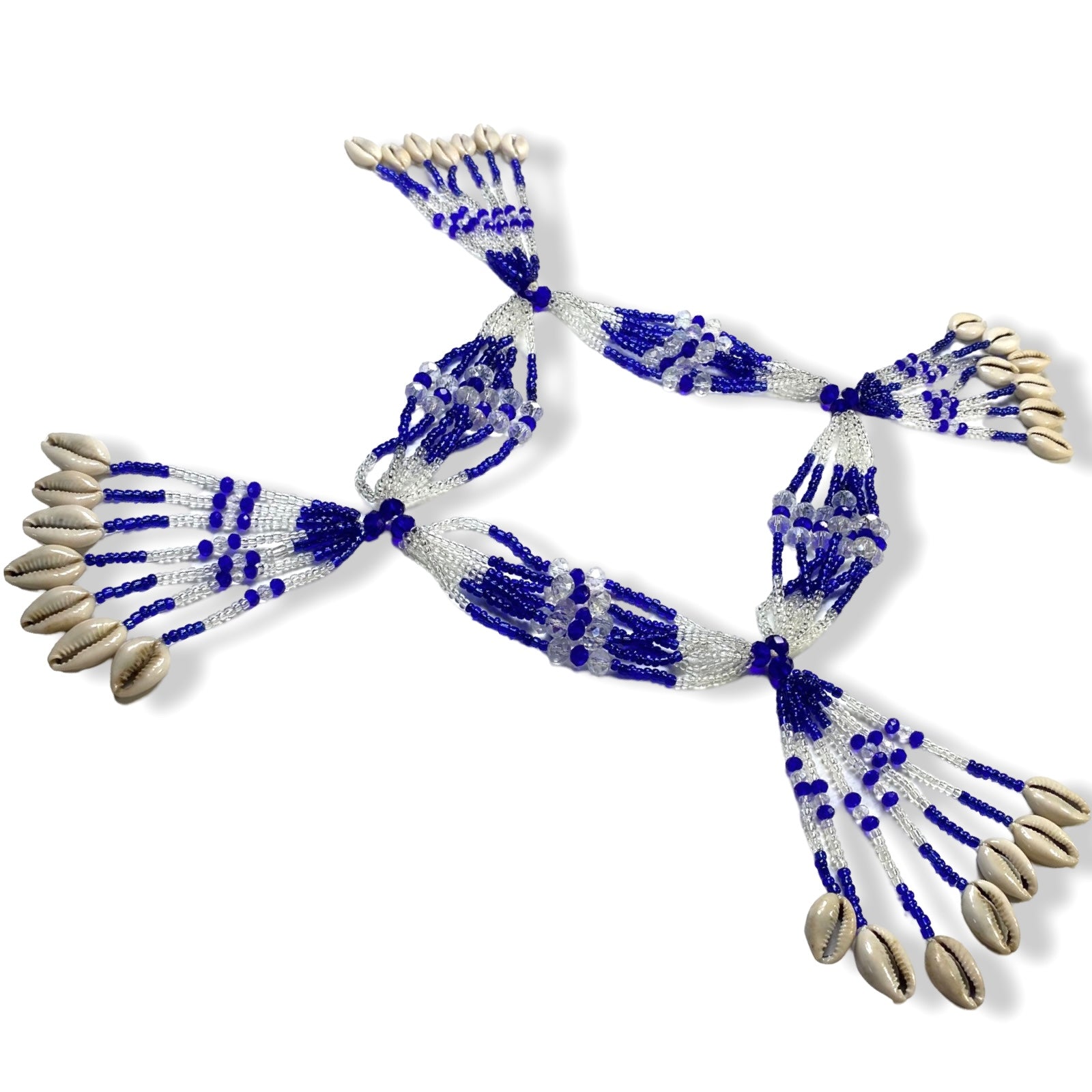 Handmade Mazo de Yemayá - Crystal for Sopera | Yoruba Santería Orisha - SanteriaGuide