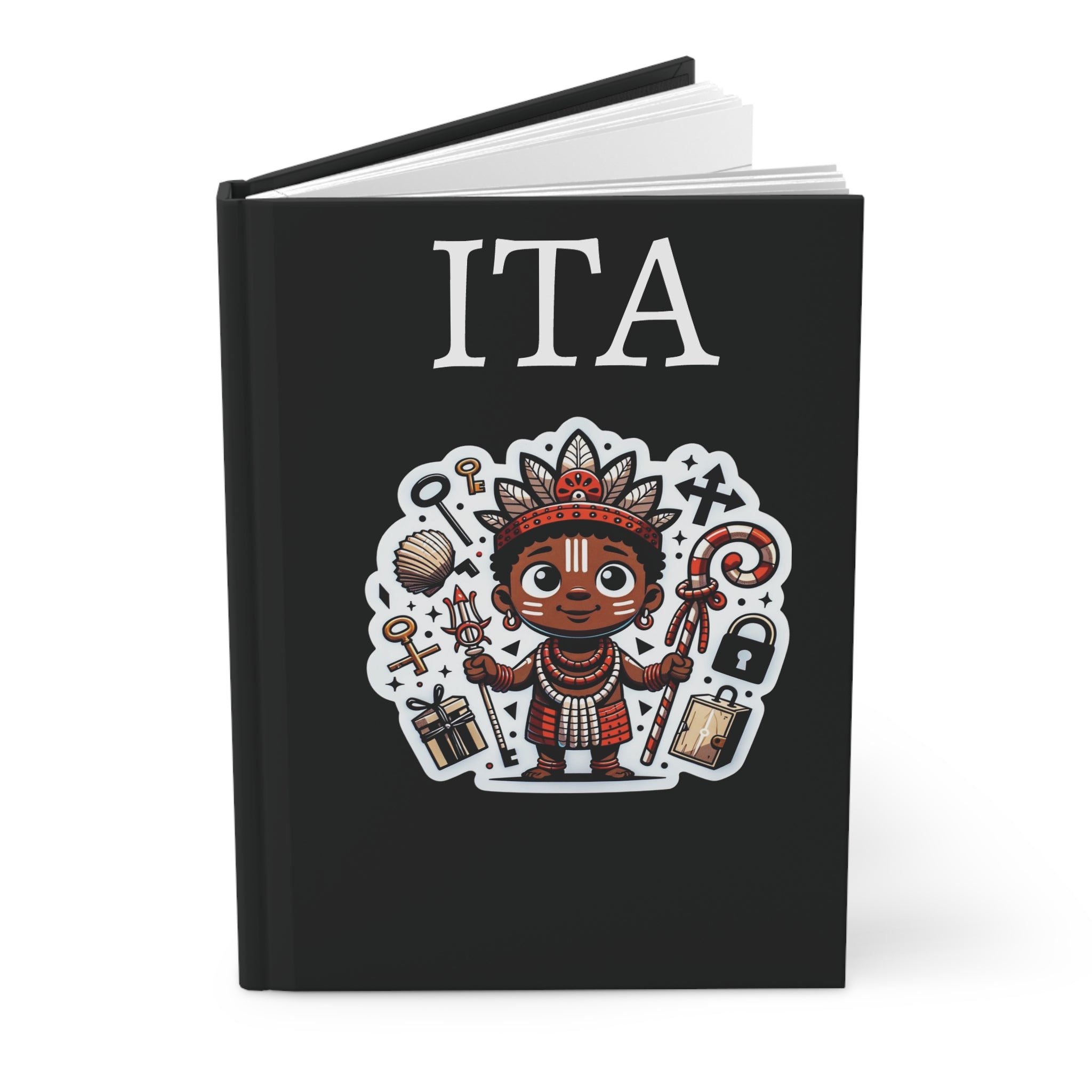 Elegua Hardcover Journal: Matte Finish ITA for Spiritual Reflection