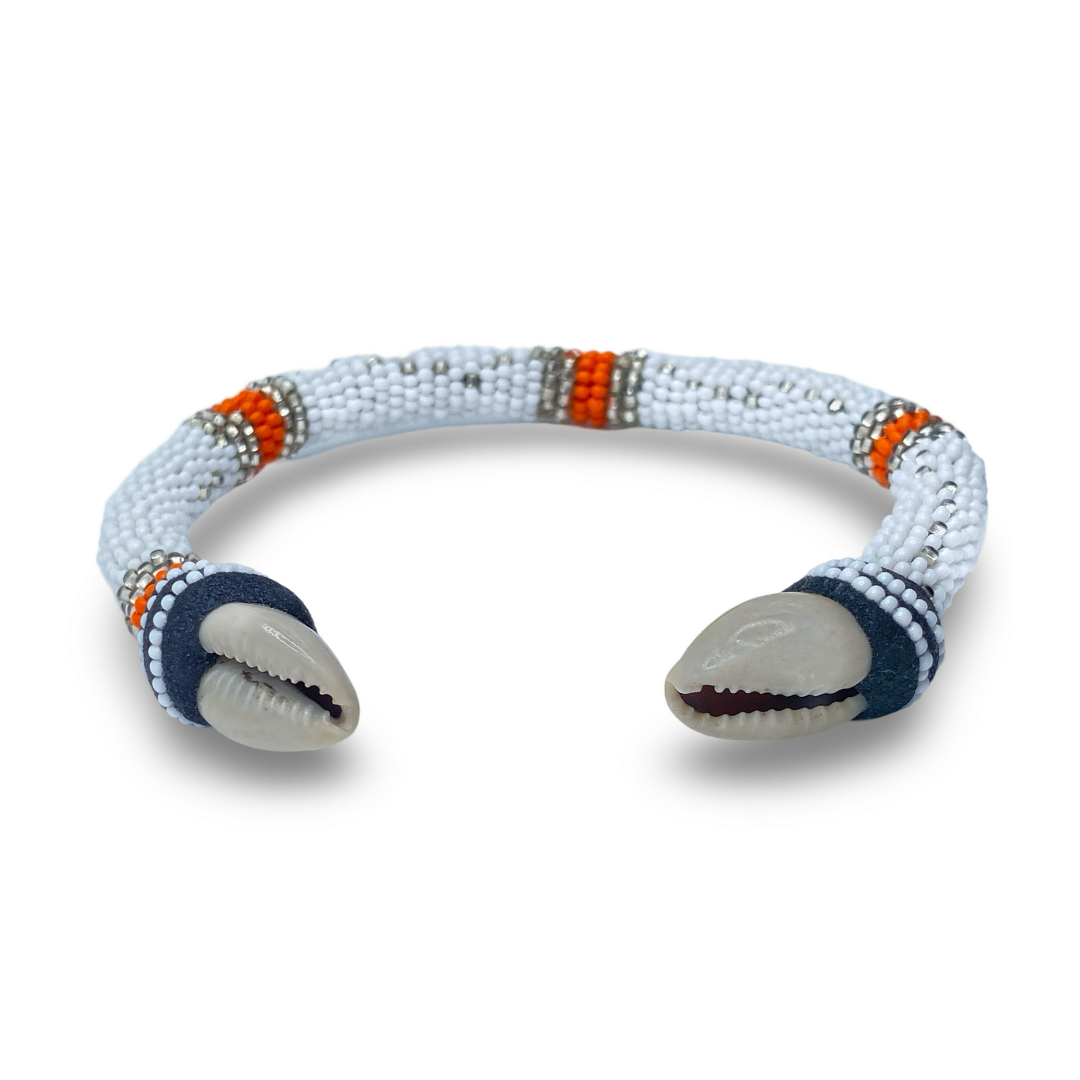 Obatalá Oshagriña Ilde Bracelet With Cowrie Shells