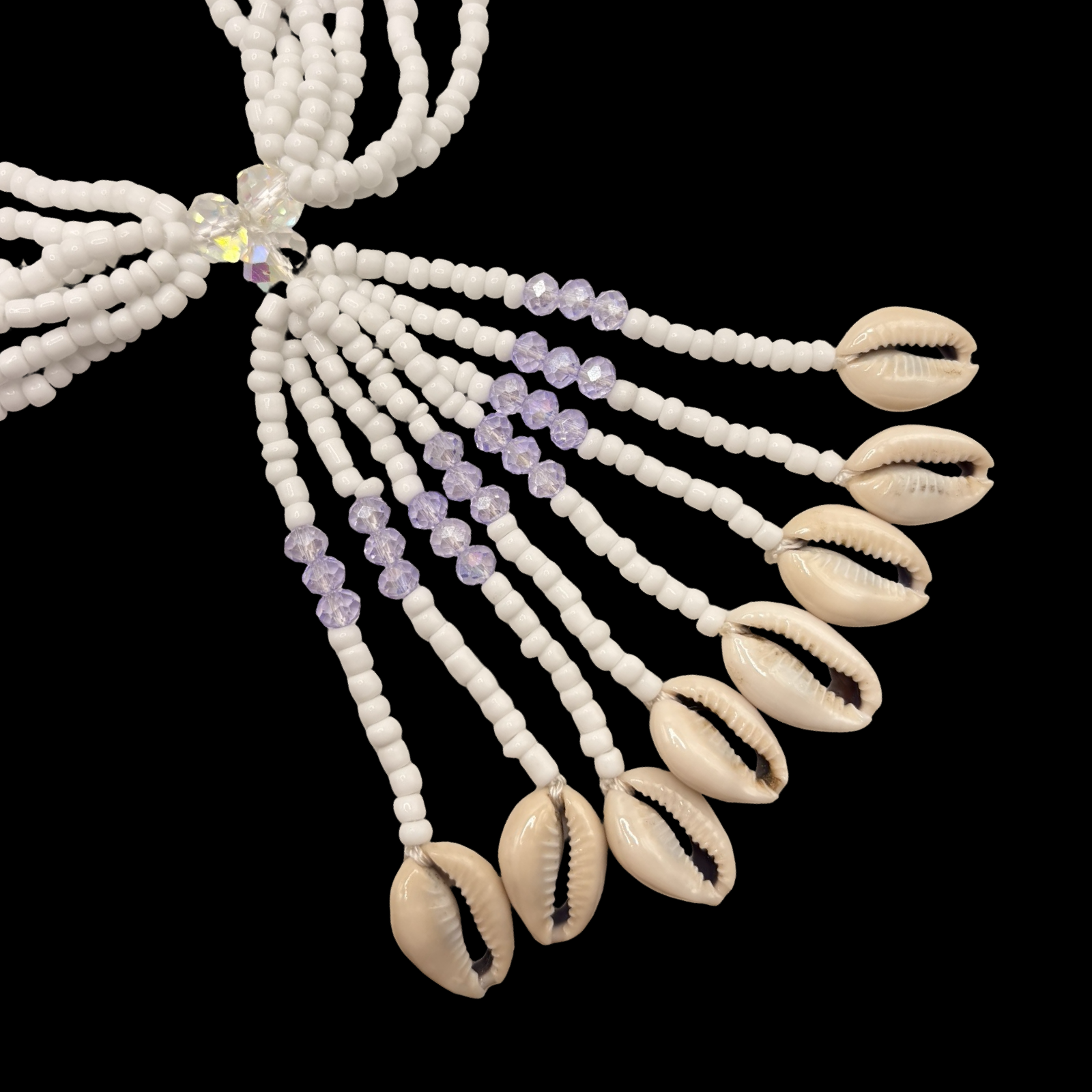Mazo de Obatala Obamoro - En Crystal Para Sopera