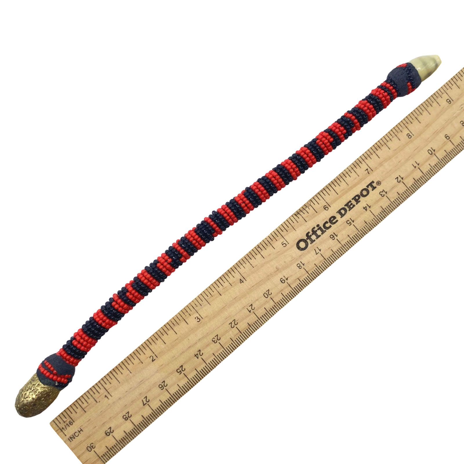 Handmade Ilde de Eleguá Laroyé Eshu Bracelet - Cowrie Shells & Bronze Yoruba Santeria Orisha - SanteriaGuide