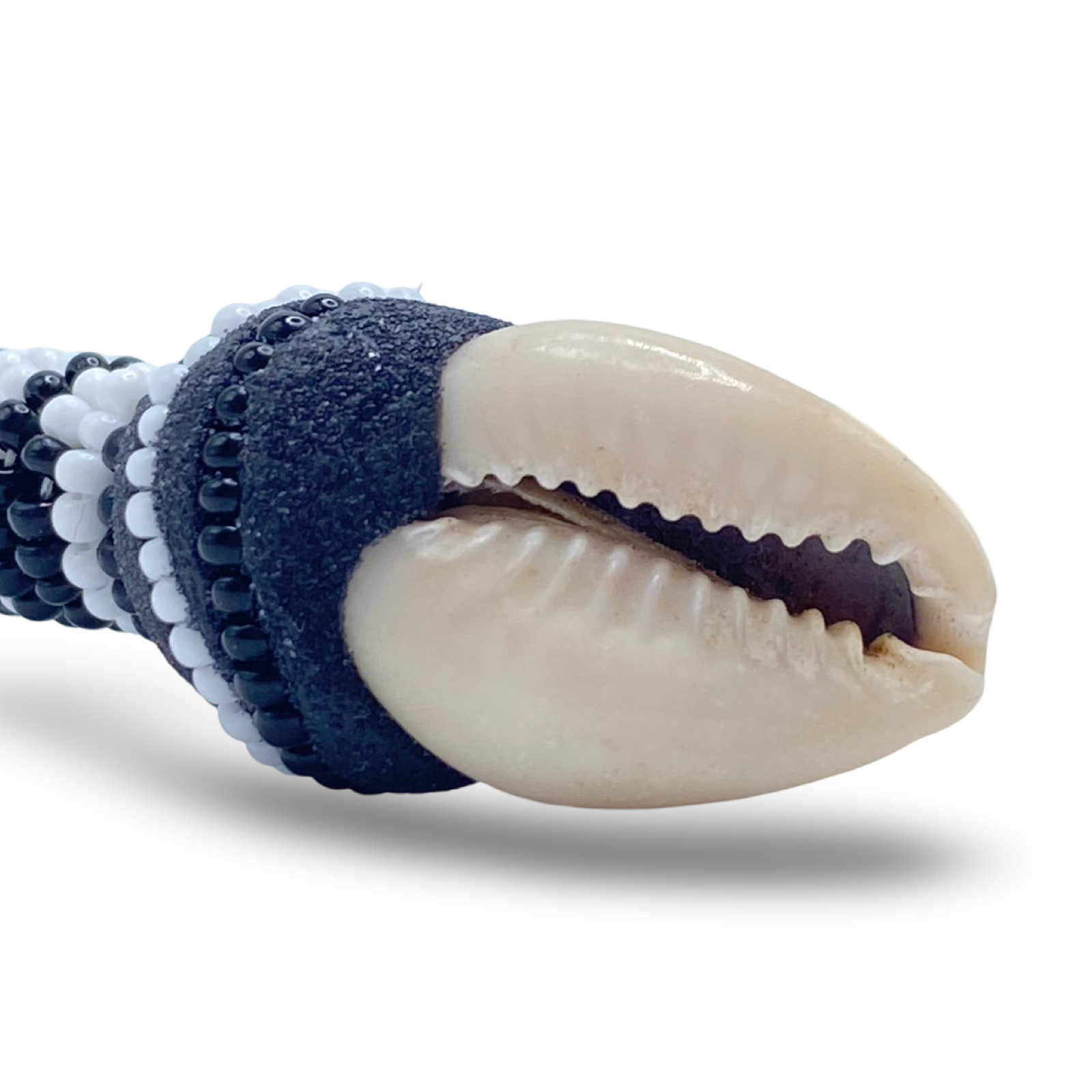 Handmade Ilde de Eshu Afra Bracelet - Cowrie Shell Yoruba Santeria Orisha - SanteriaGuide