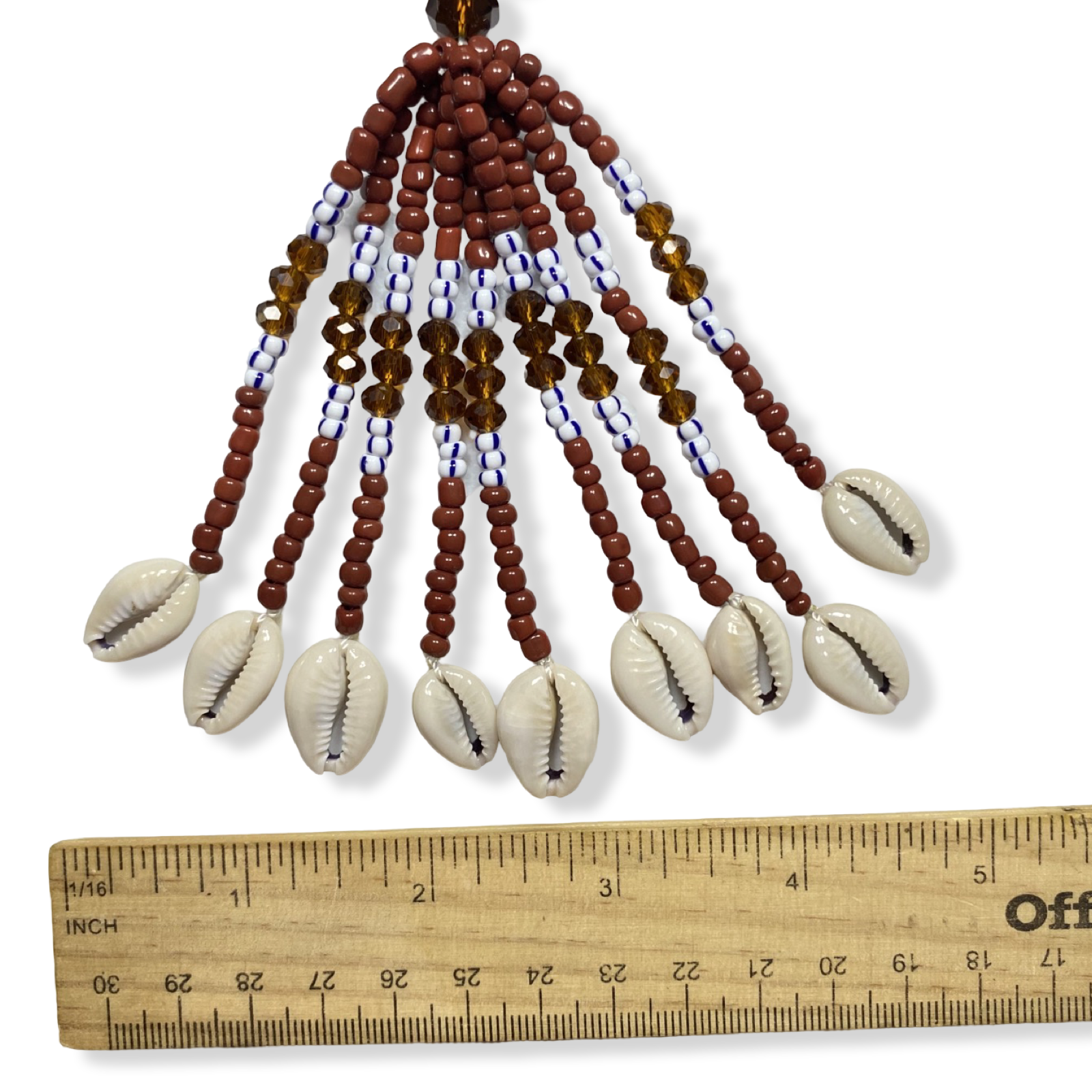 Mazo de Babalú Ayé – En Cristal (Babalú Ayé Crystal Mazo for Sopera) - SanteriaGuide