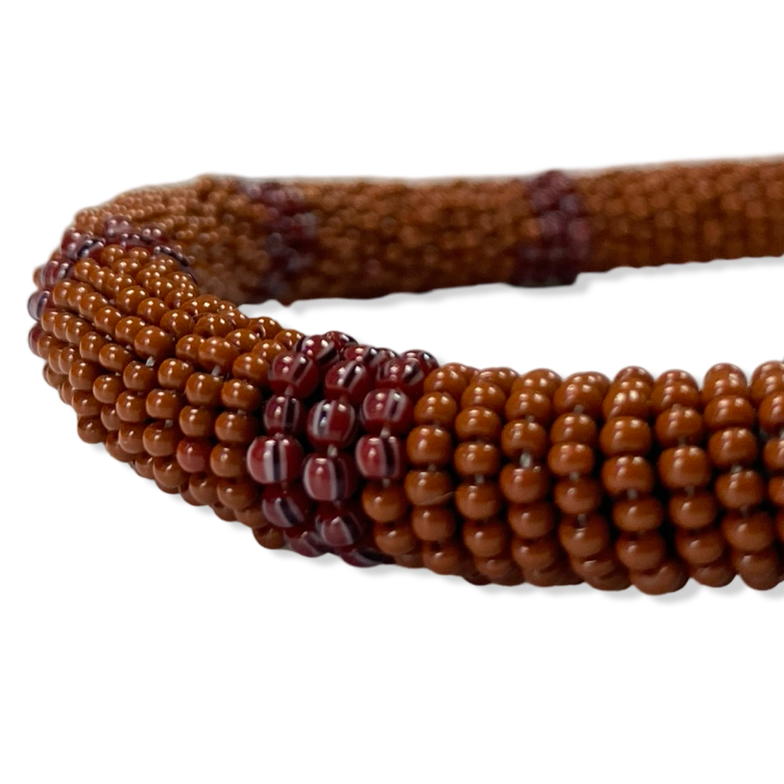 Handmade Ilde de Oyá Bracelet - Cowrie Shell & Bronze Yoruba Santeria Orisha - SanteriaGuide