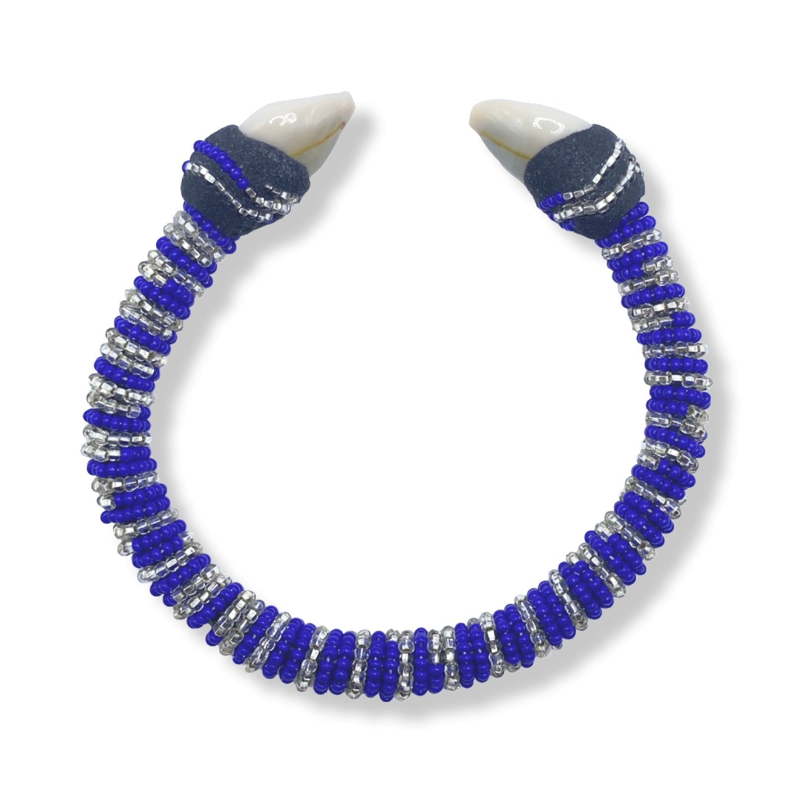 Handmade Ilde de Yemayá Yemoja Bracelet - Cowrie Shell Yoruba Santeria Orisha - SanteriaGuide