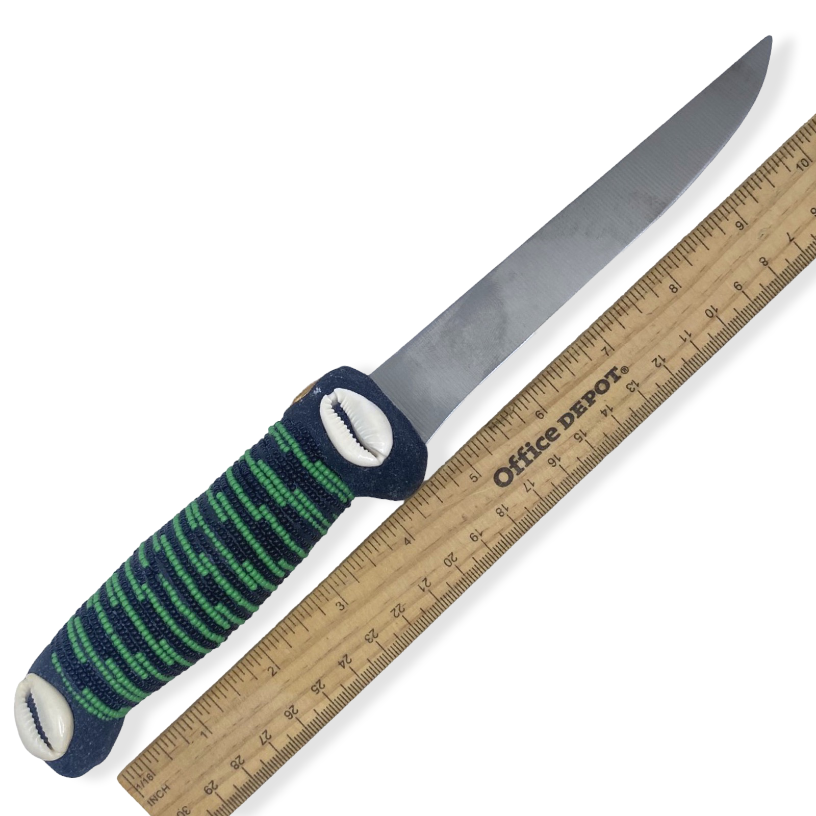 Pinaldo Cuchillo para Ogún – Con Cuentas (Knife for Ogún with Beads) - SanteriaGuide