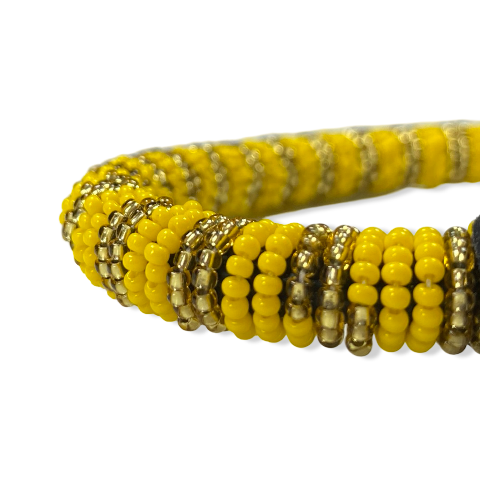 Handmade Ilde de Oshún Bracelet - Cowrie Shells Yoruba Santeria Orisha - SanteriaGuide