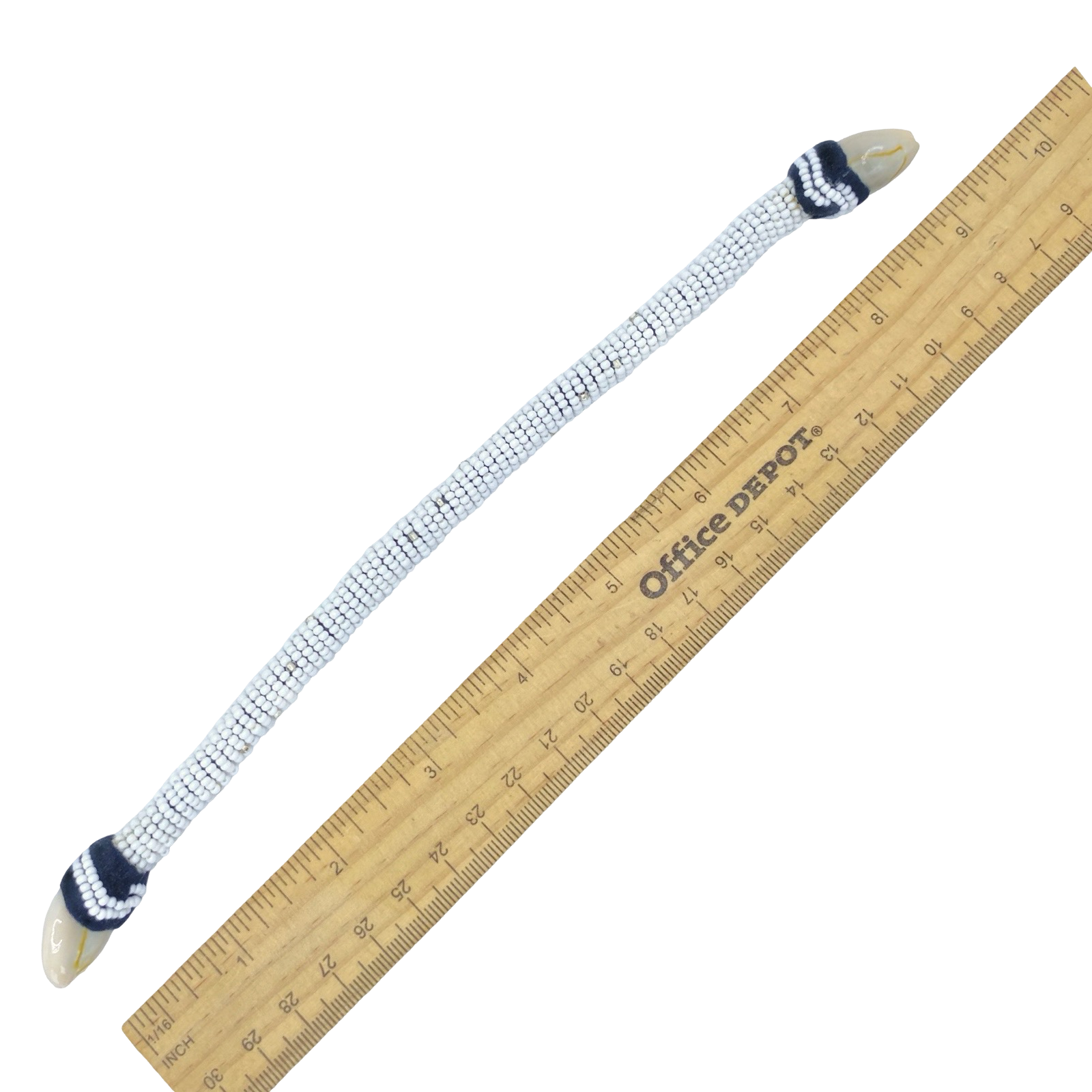 Handmade Ilde de Obatalá Bracelet - Cowrie Shell Yoruba Santeria Orisha - SanteriaGuide