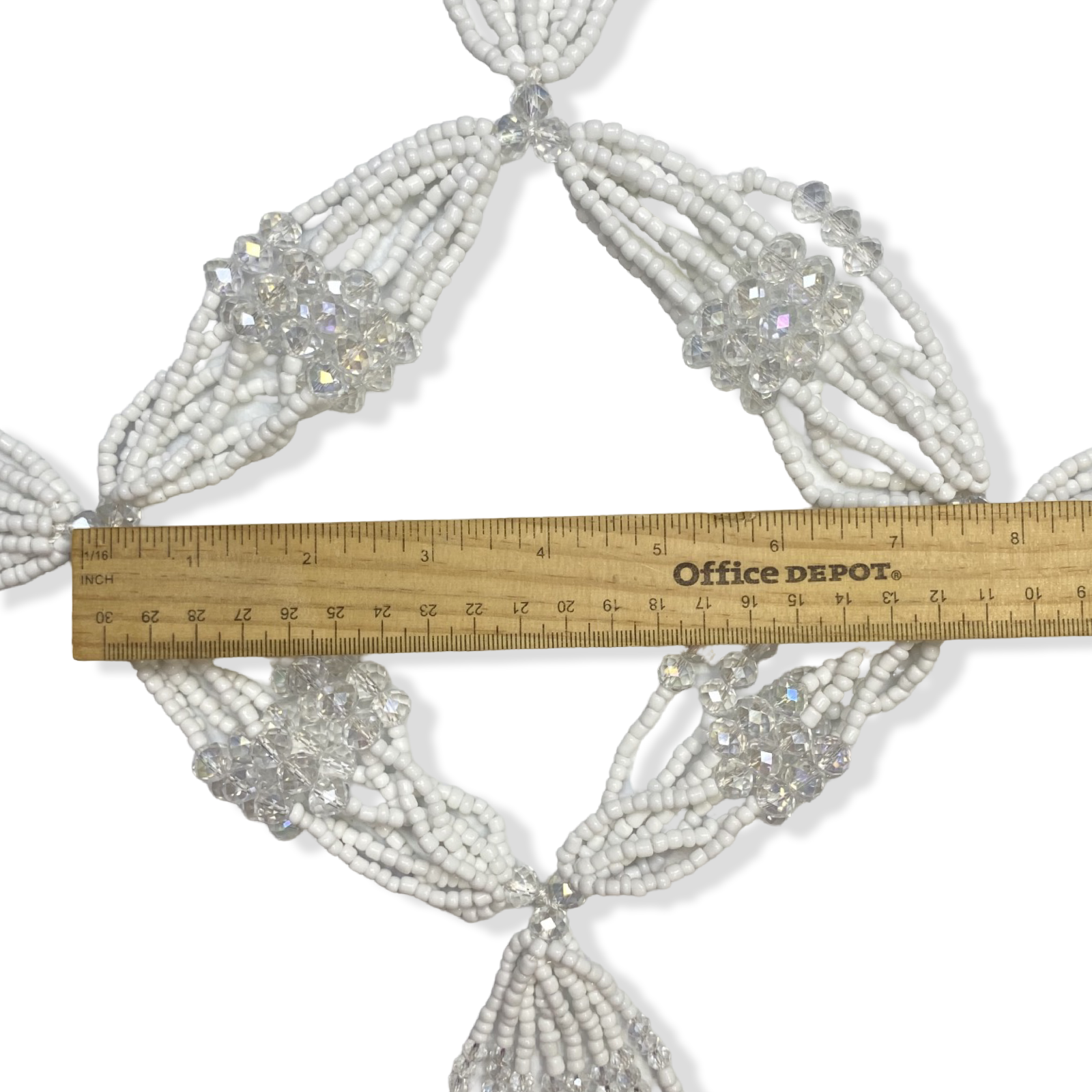 Mazo de Obatalá – En Cristal para Sopera (Obatalá Mazo – Crystal for Sopera) - SanteriaGuide