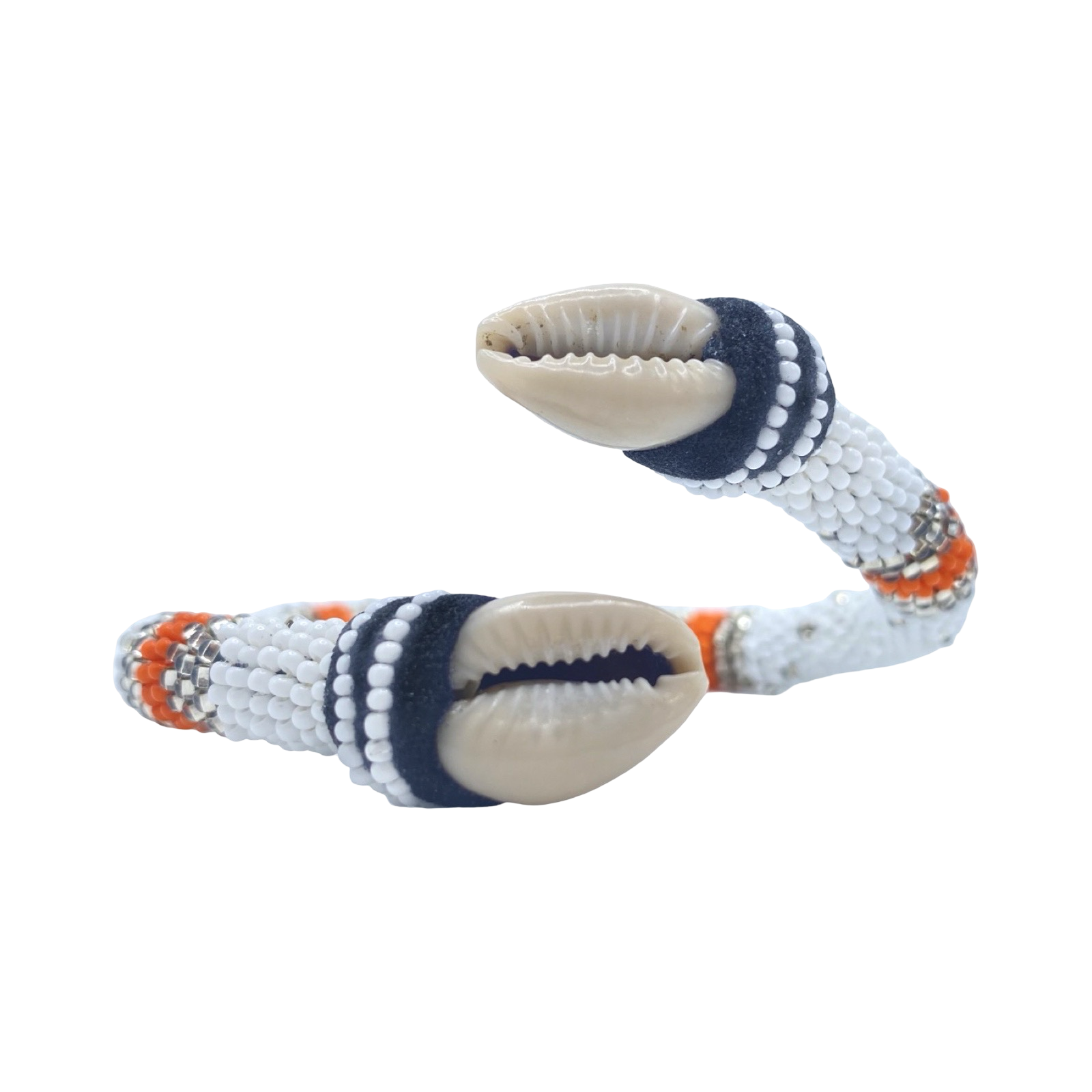 Handmade Ilde de Obatalá Oshagriña Bracelet - Cowrie Shell Yoruba Santeria Orisha - SanteriaGuide