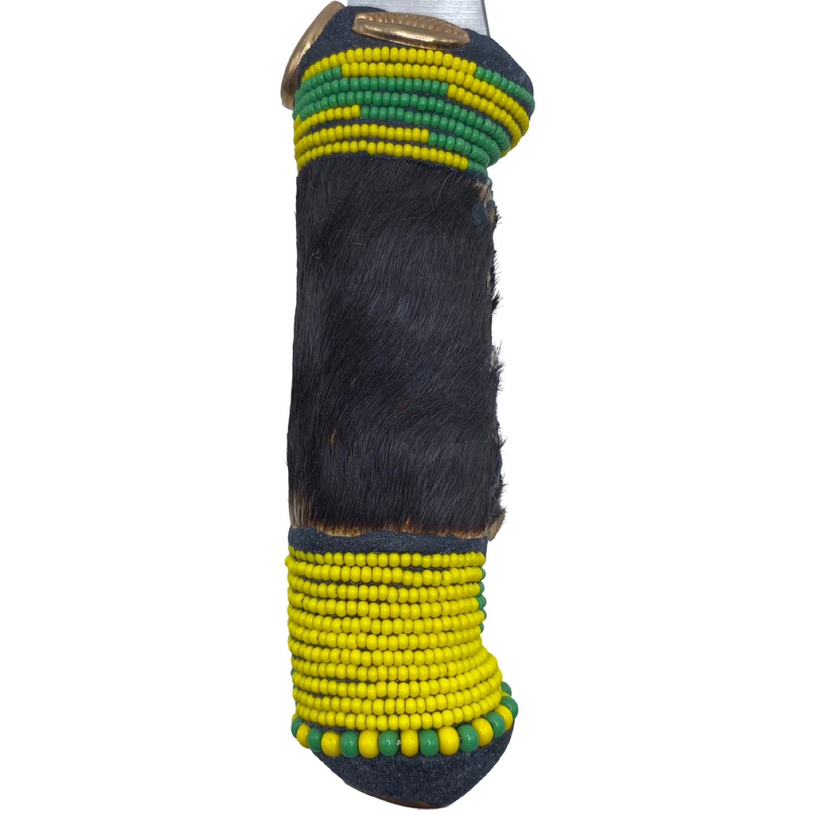 Pinaldo Cuchillo para Orunmila – De Piel, Diseño 6 (Knife with Leather for Orunmila – Design 6) - SanteriaGuide