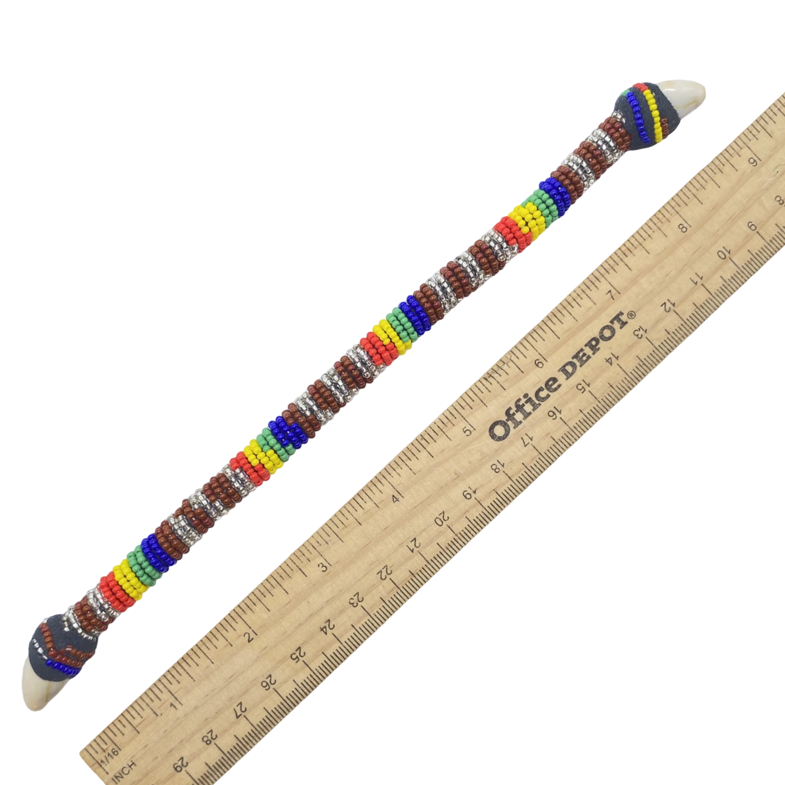 Handmade Ilde de Agayú Bracelet - Cowrie Shell Yoruba Santeria Orisha - SanteriaGuide