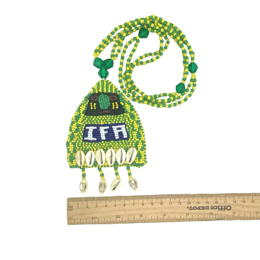 Handmade Eleke de Ifá Necklace - Yoruba Santeria Orisha - SanteriaGuide